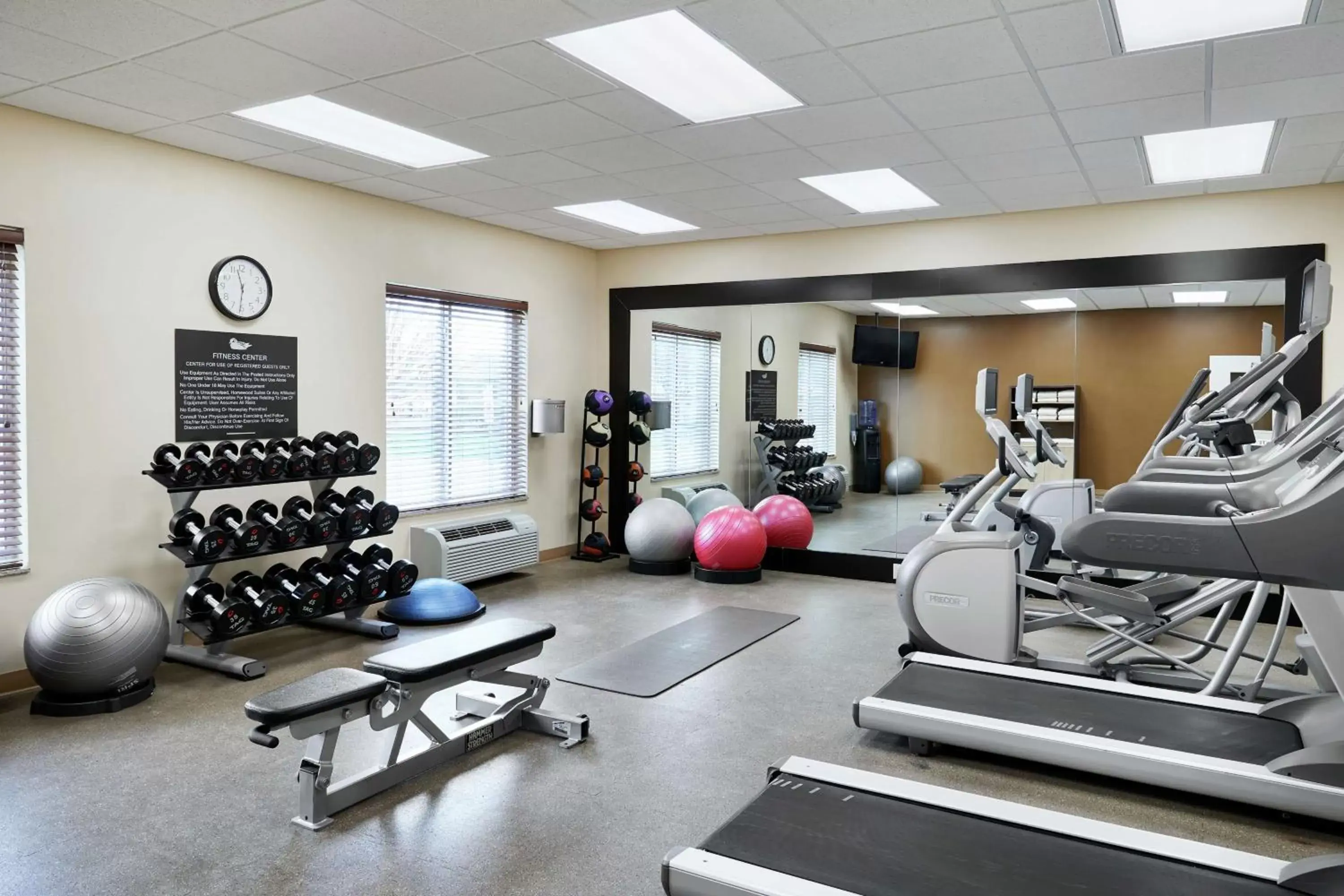 Fitness centre/facilities, Fitness Center/Facilities in Homewood Suites Champaign-Urbana