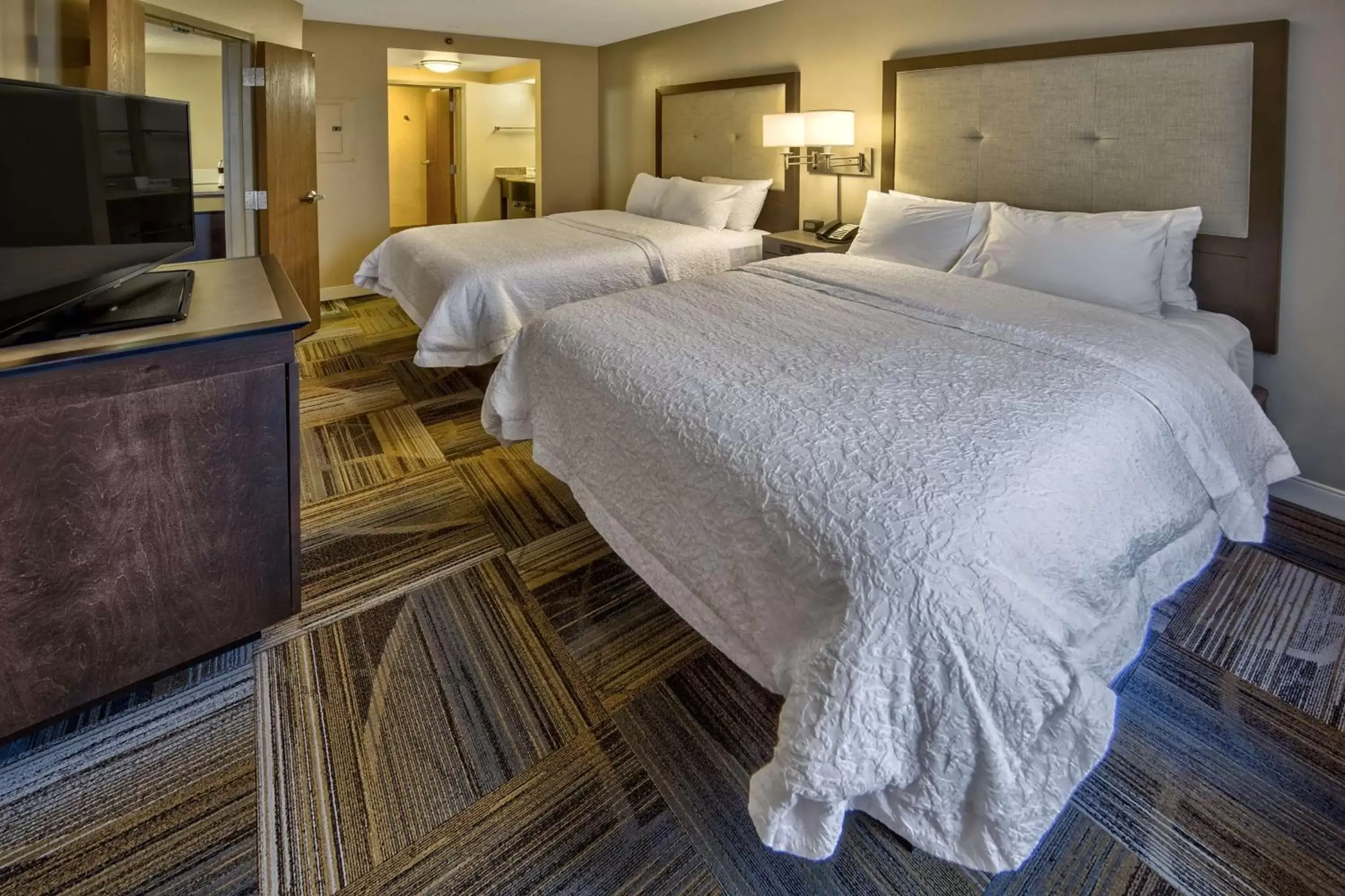 Bedroom, Bed in Hampton Inn & Suites Memphis-Wolfchase Galleria