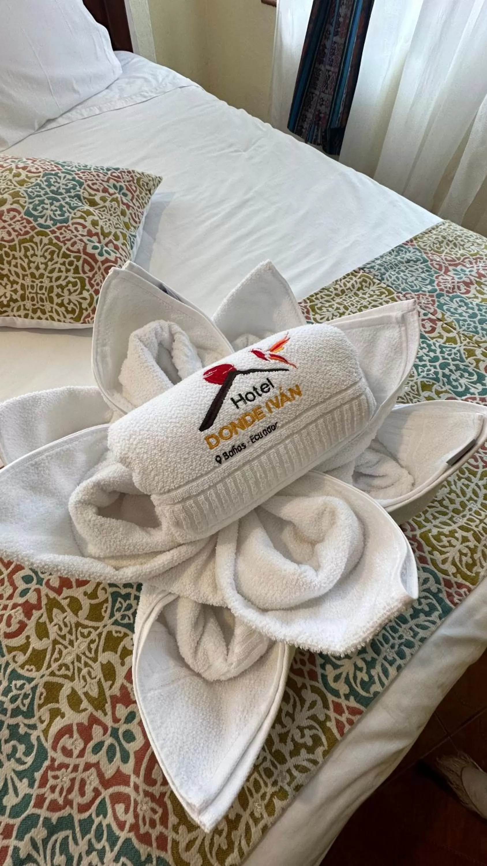 Bed in Hotel Donde Ivan