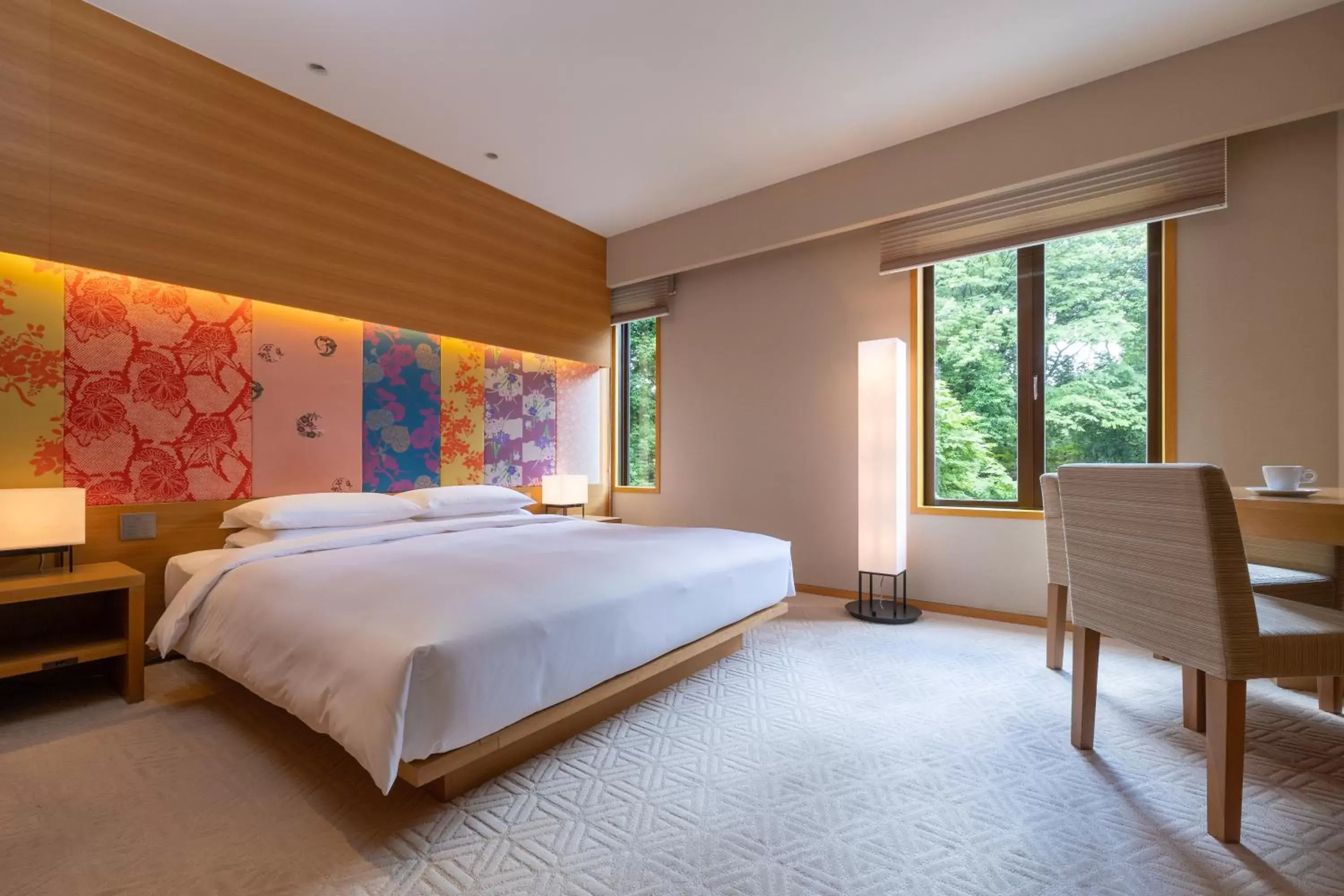 Bed in Hyatt Regency Kyoto