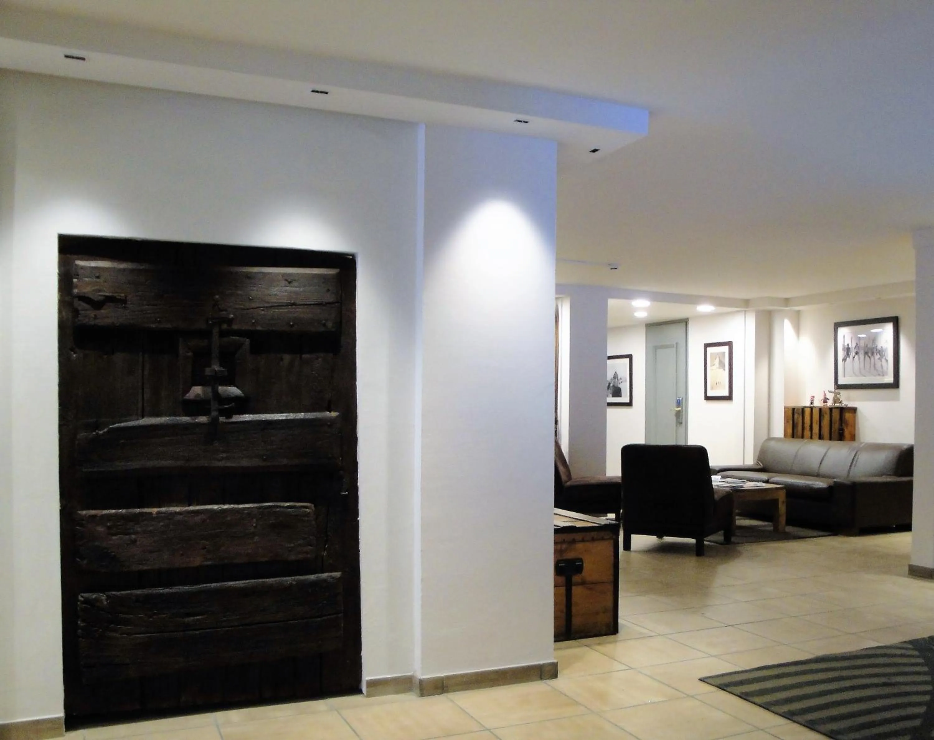 Lobby or reception in Chalet Hôtel du Bois