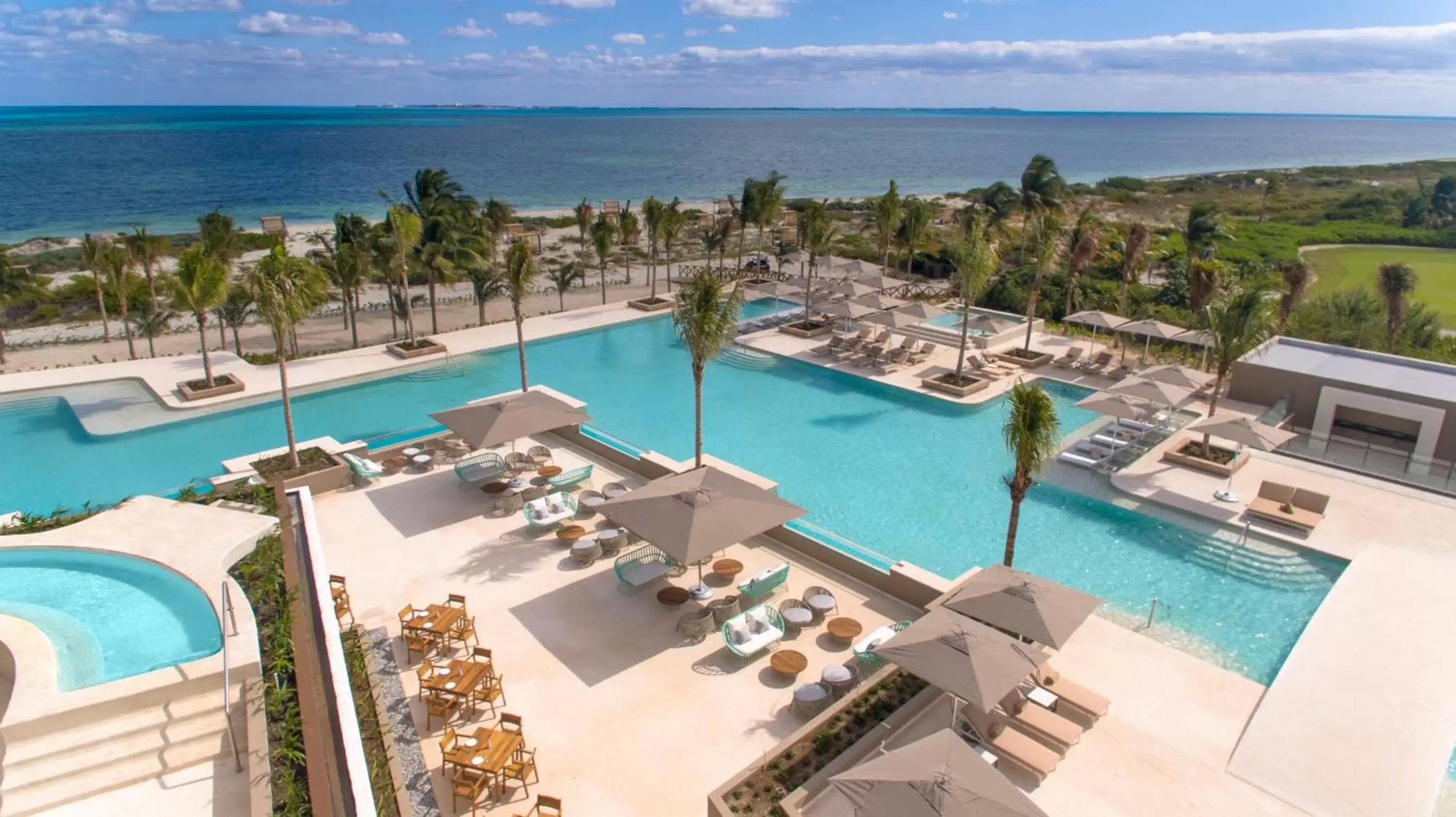 Swimming pool, Pool View in Atelier Playa Mujeres- Adults Only - All Inclusive Resort