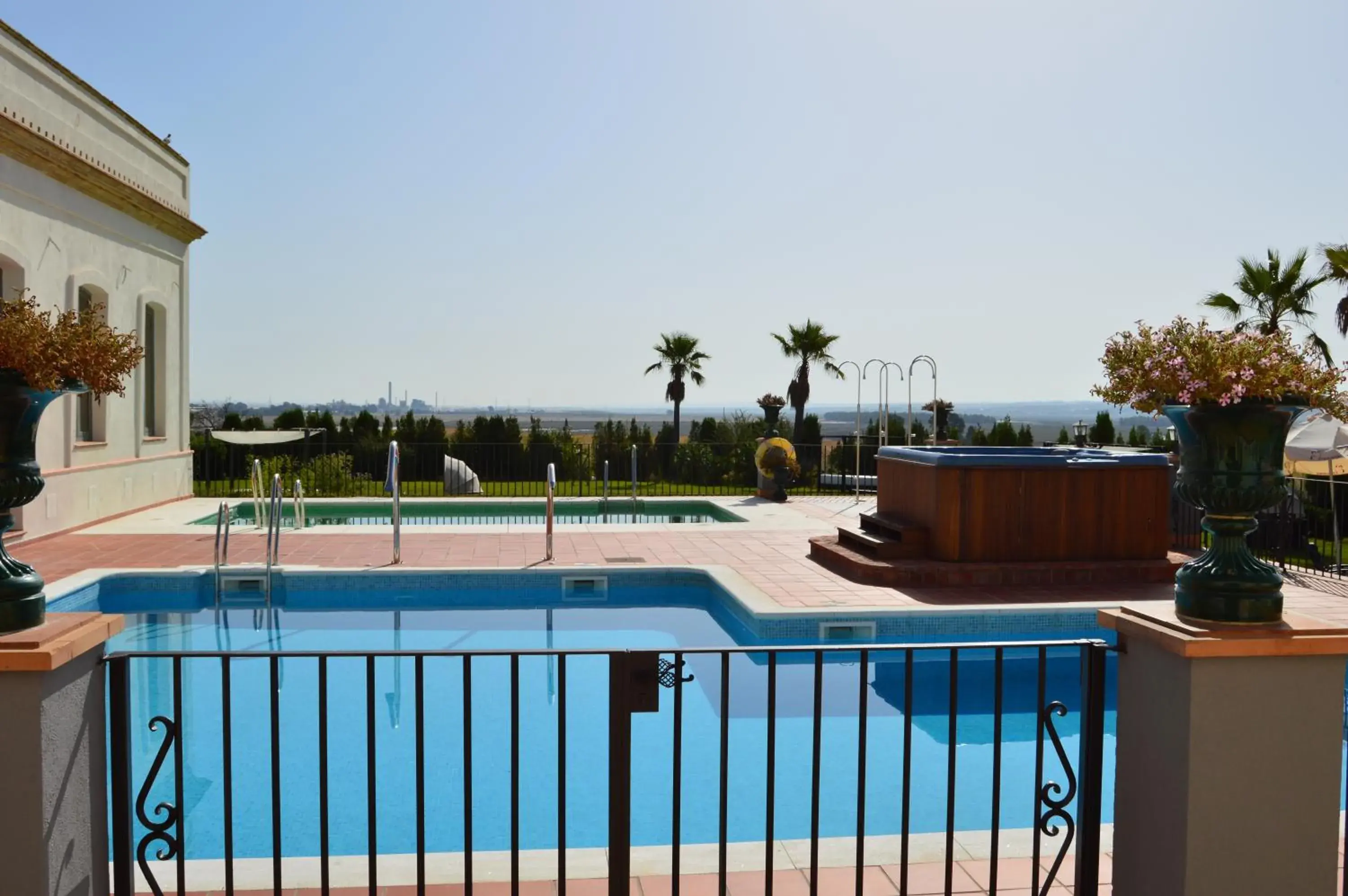 Swimming Pool in Hacienda Montija Hotel