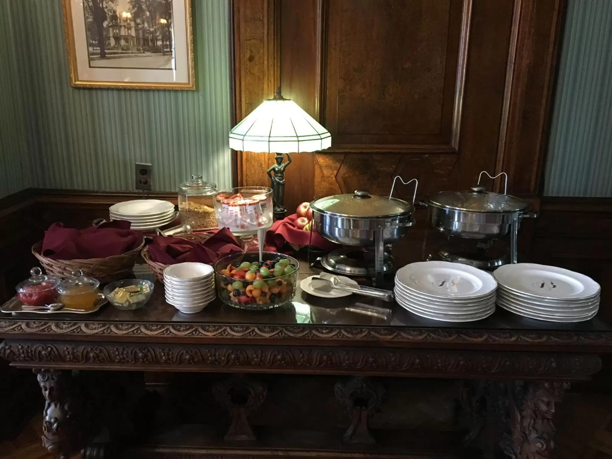 Breakfast in Batcheller Mansion Inn