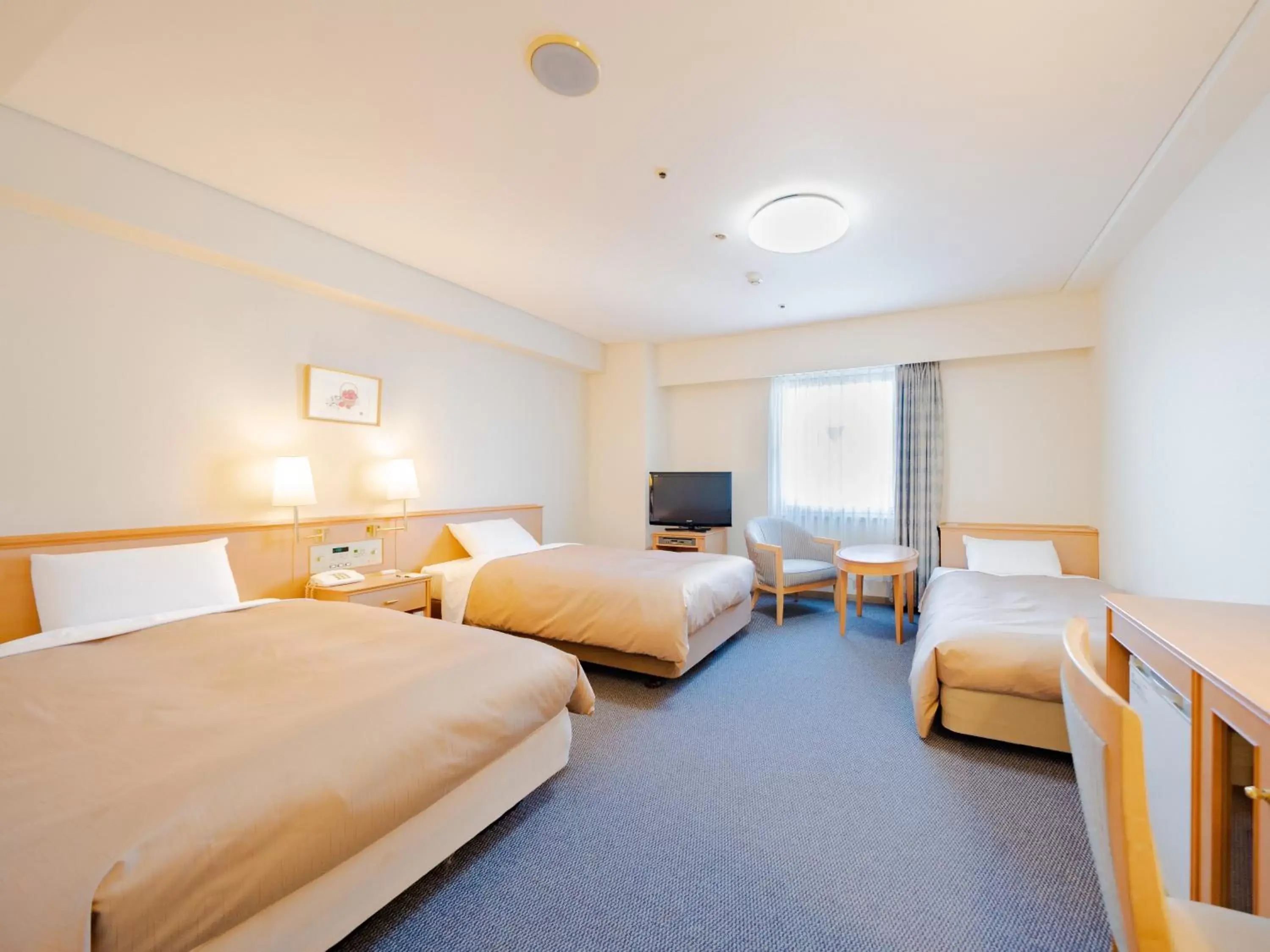 Bed in Hotel Grand Terrace Obihiro