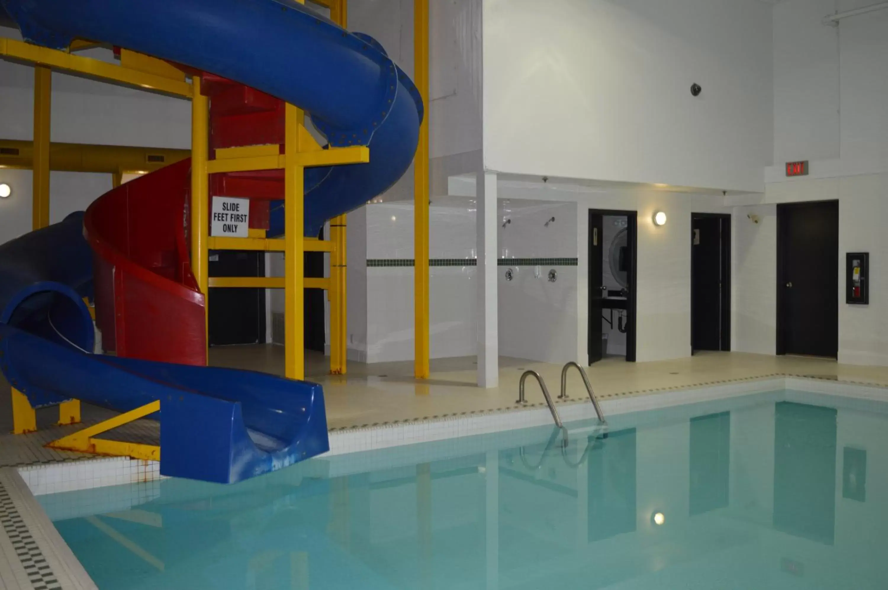 Swimming Pool in Super 8 by Wyndham Grande Prairie