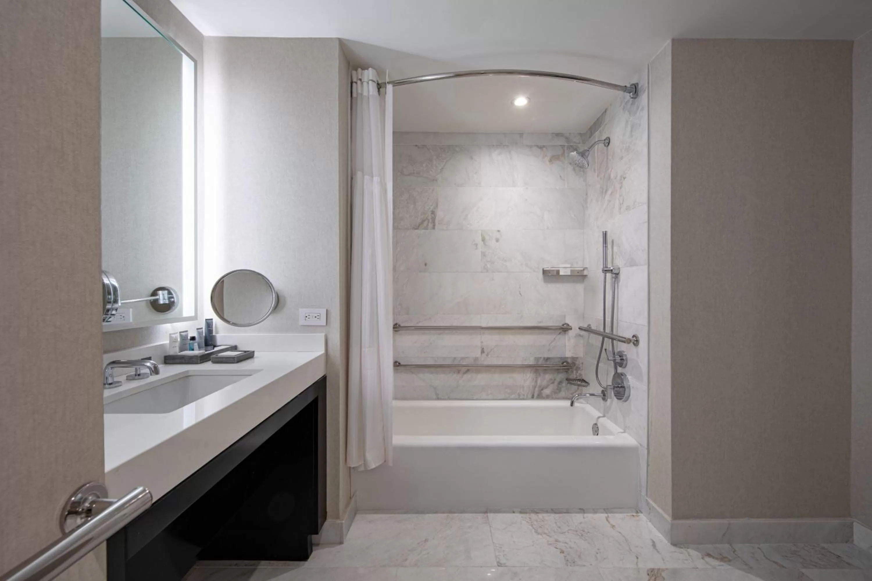 Bathroom in JW Marriott Essex House New York