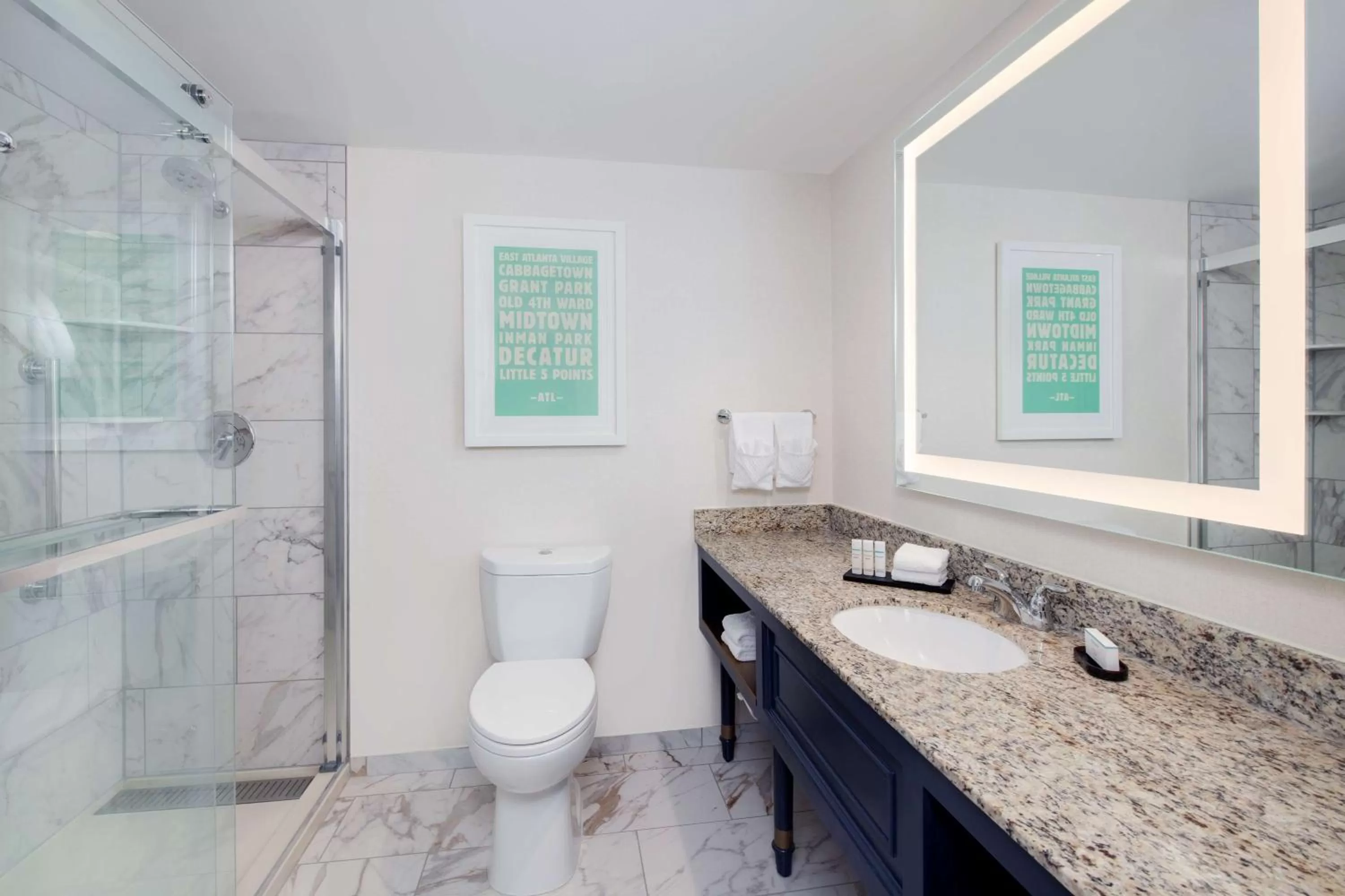 Bathroom in Embassy Suites by Hilton Atlanta Buckhead