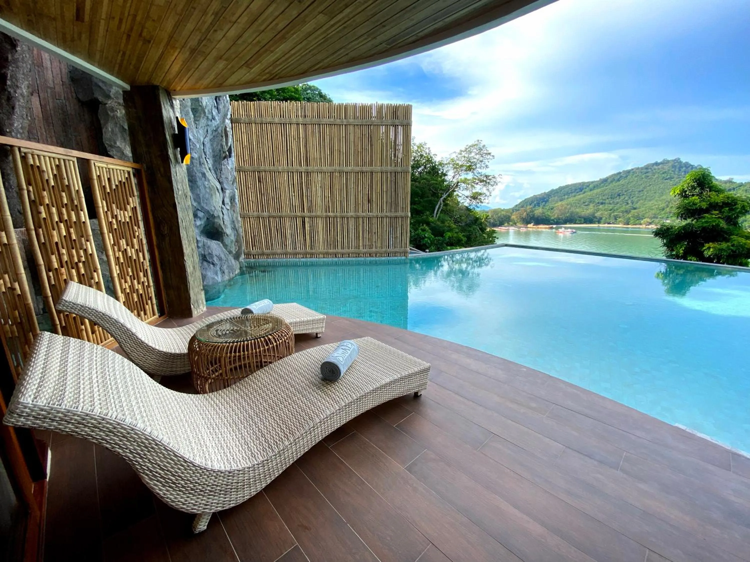 Patio in SINAE Phuket Luxury Hotel