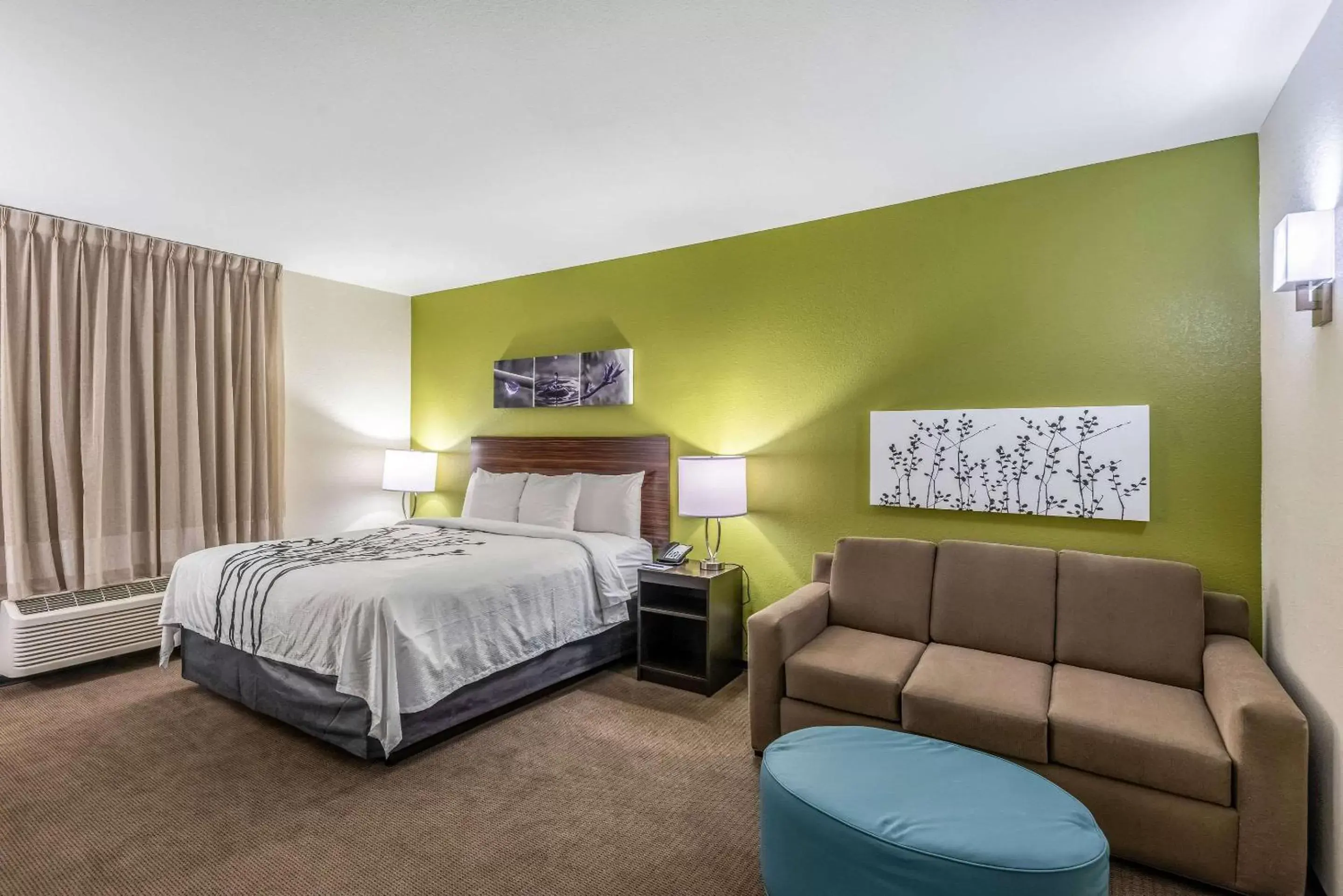 Photo of the whole room in Sleep Inn & Suites Fort Worth - Fossil Creek