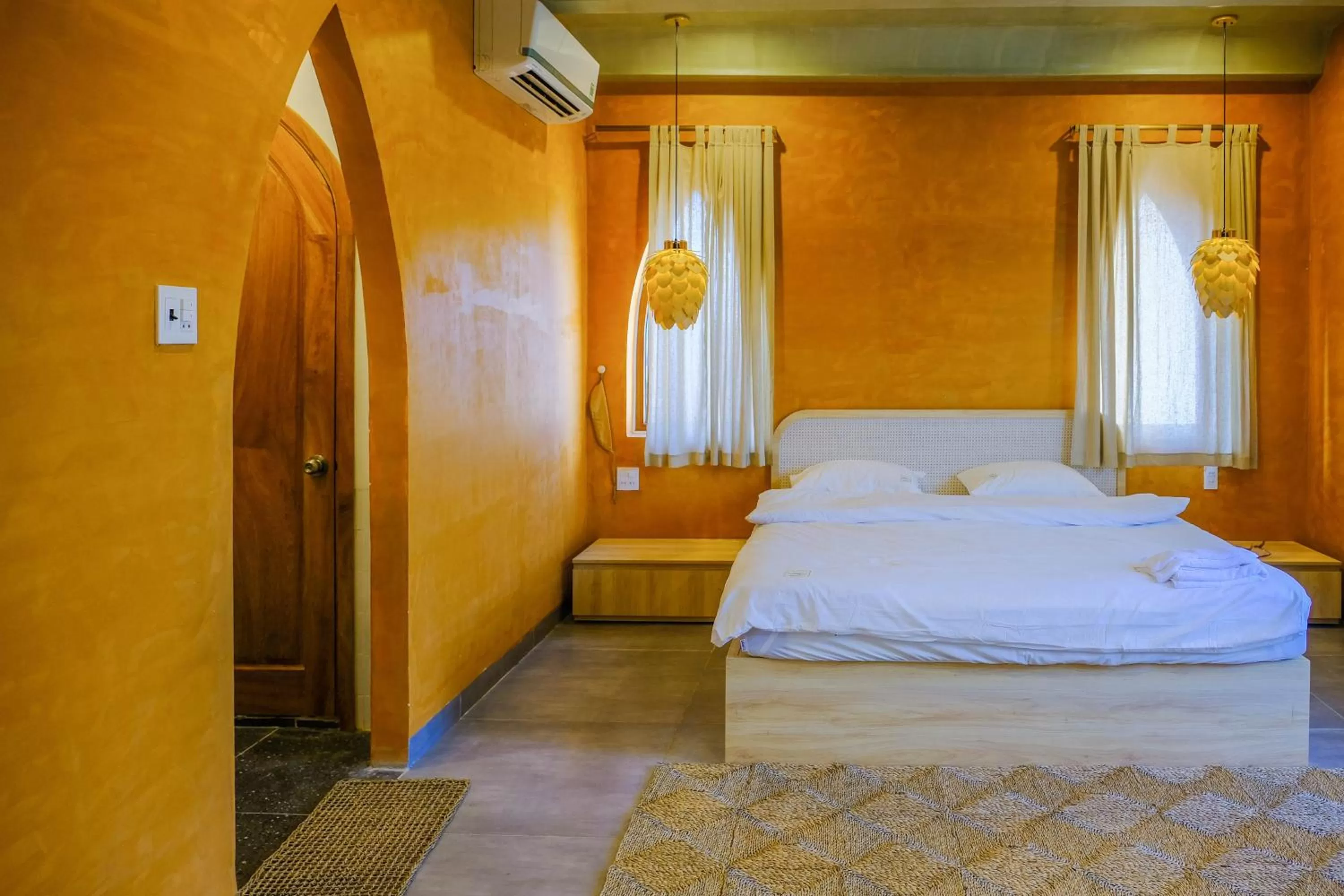 Bed in Eo Gió Có Homestay