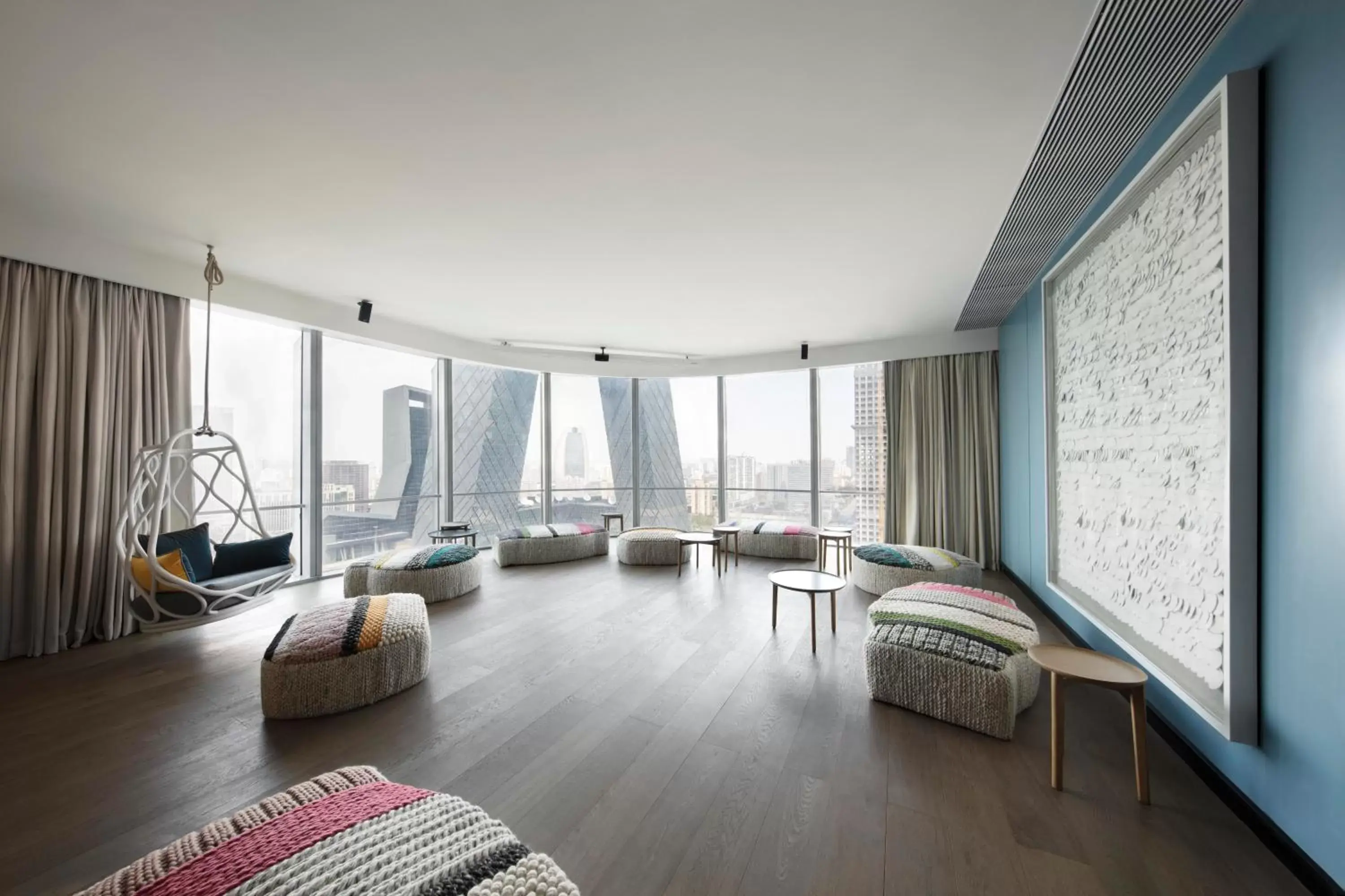 Living room in JEN Beijing by Shangri-La Living room in JEN Beijing by Shangri-La
