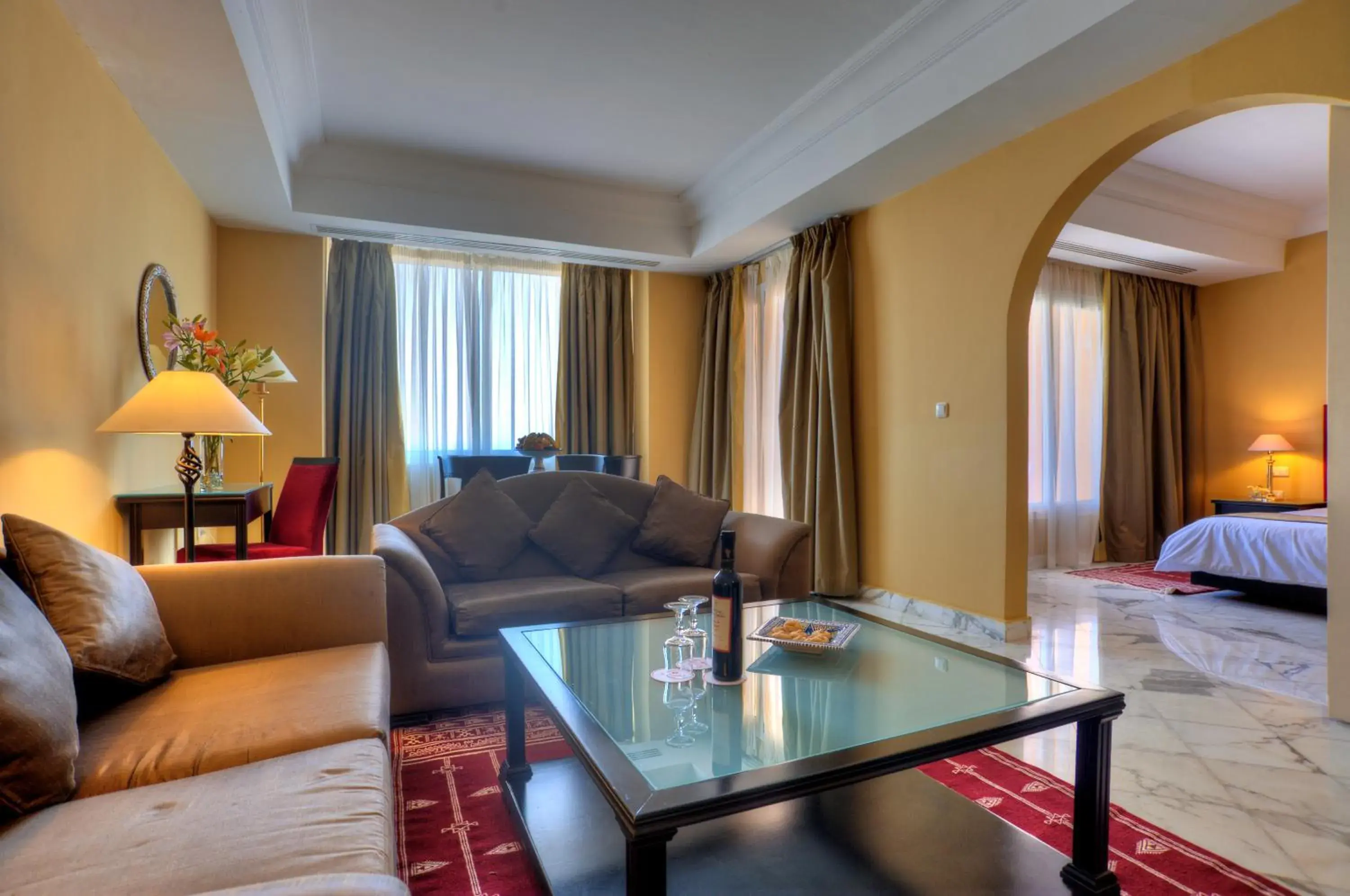 Photo of the whole room, Seating Area in Ramada Plaza by Wyndham Tunis