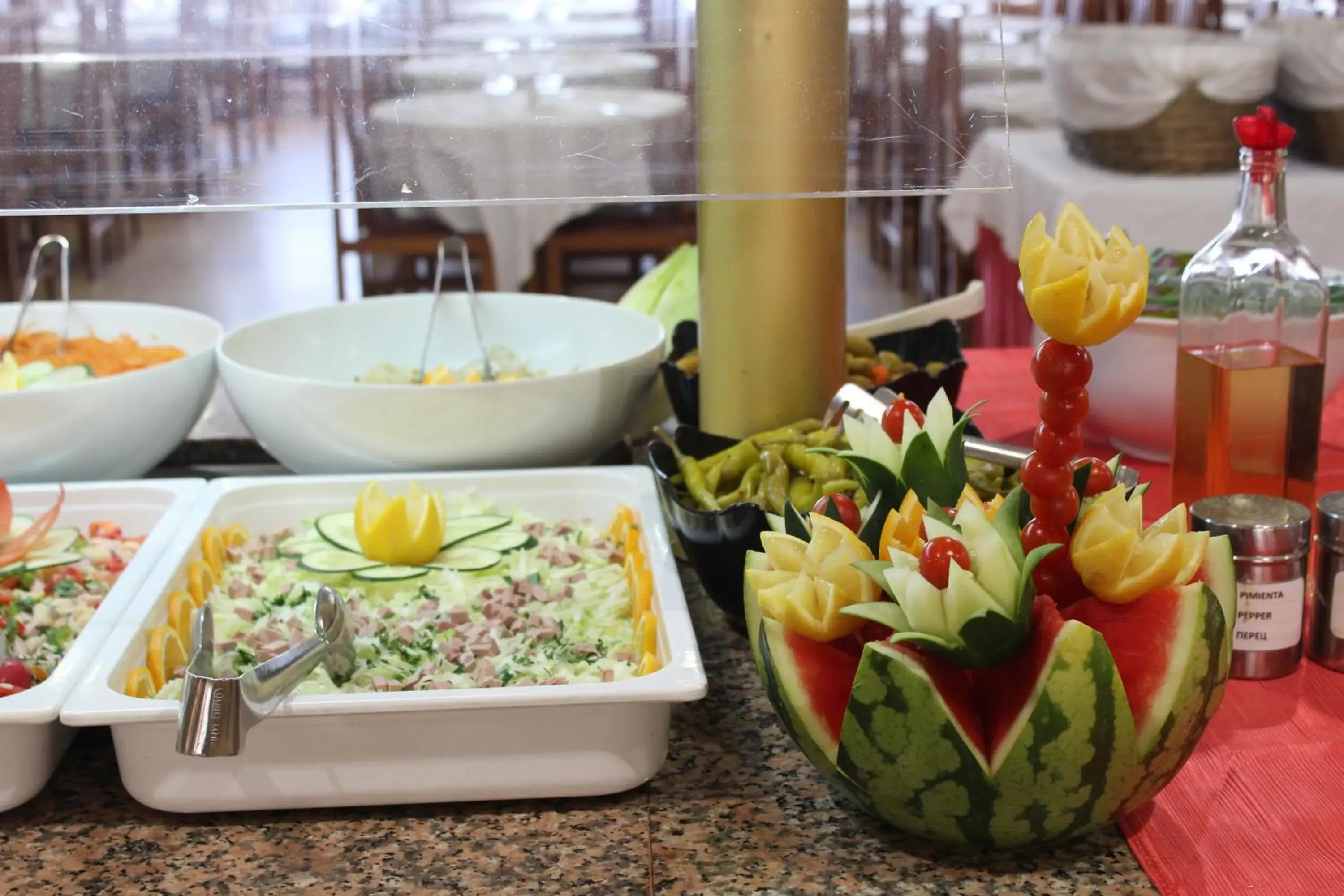 Food close-up in Hotel Esplendid