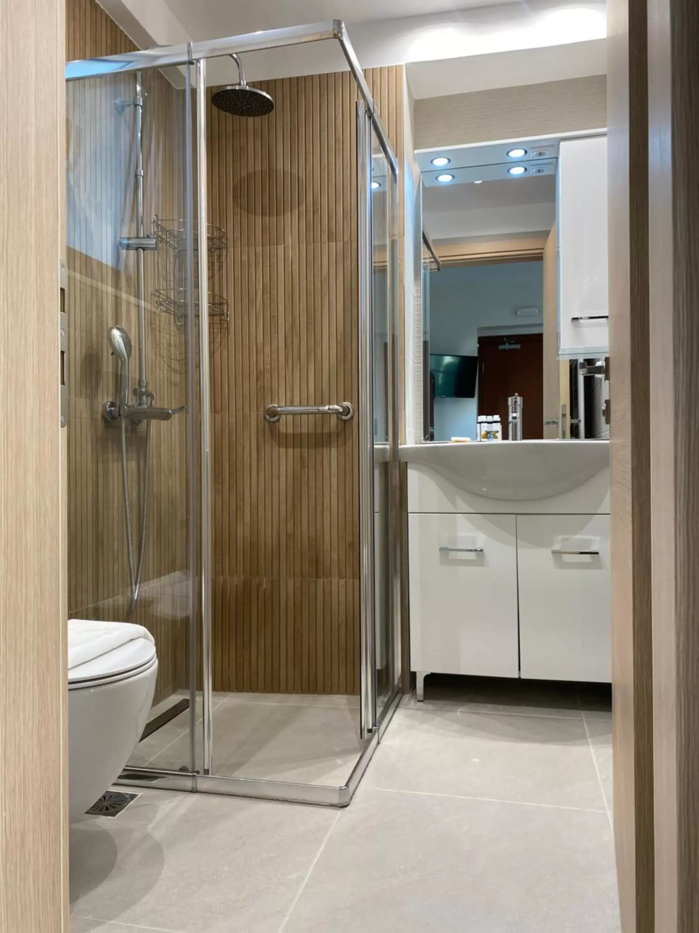 Shower, Bathroom in Cottage Boutique Apartments Athens