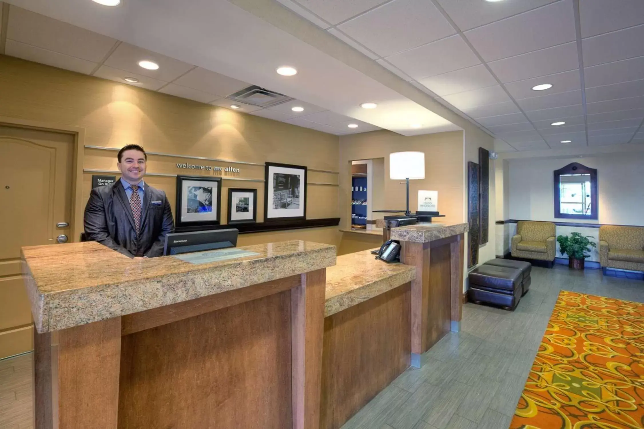 Lobby or reception, Lobby/Reception in Hampton Inn By Hilton & Suites Mcallen