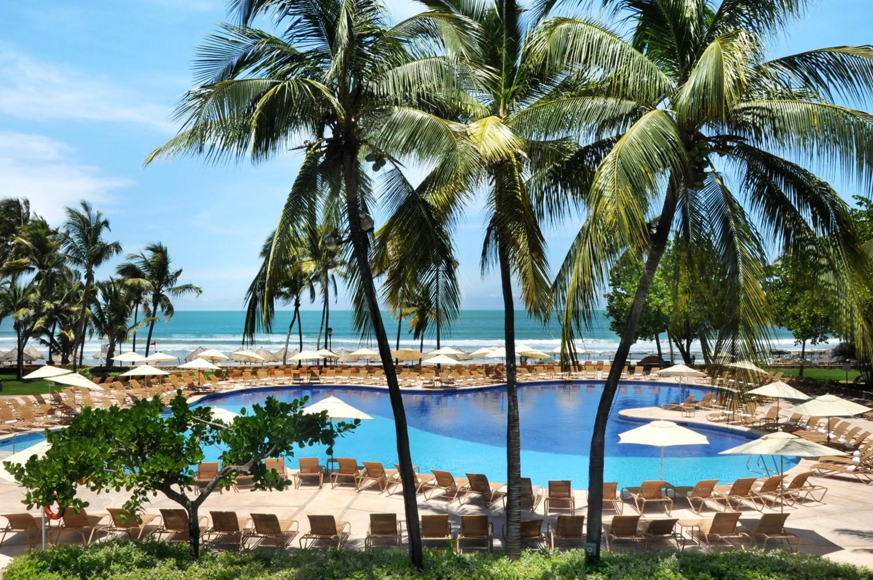 Beach, Swimming Pool in Pierre Mundo Imperial Riviera Diamante Acapulco