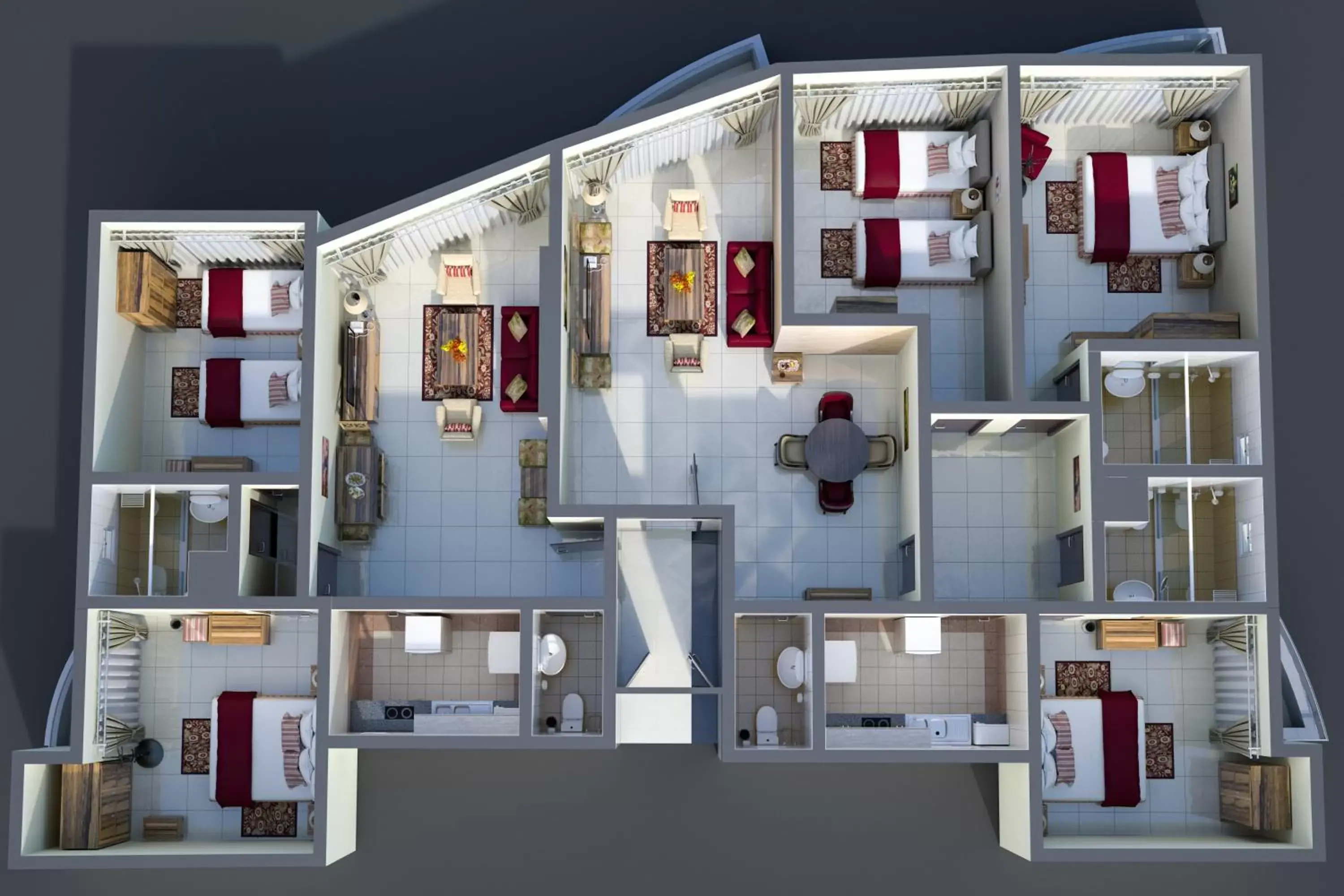 Other, Floor Plan in Ewan Tower Hotel Apartments