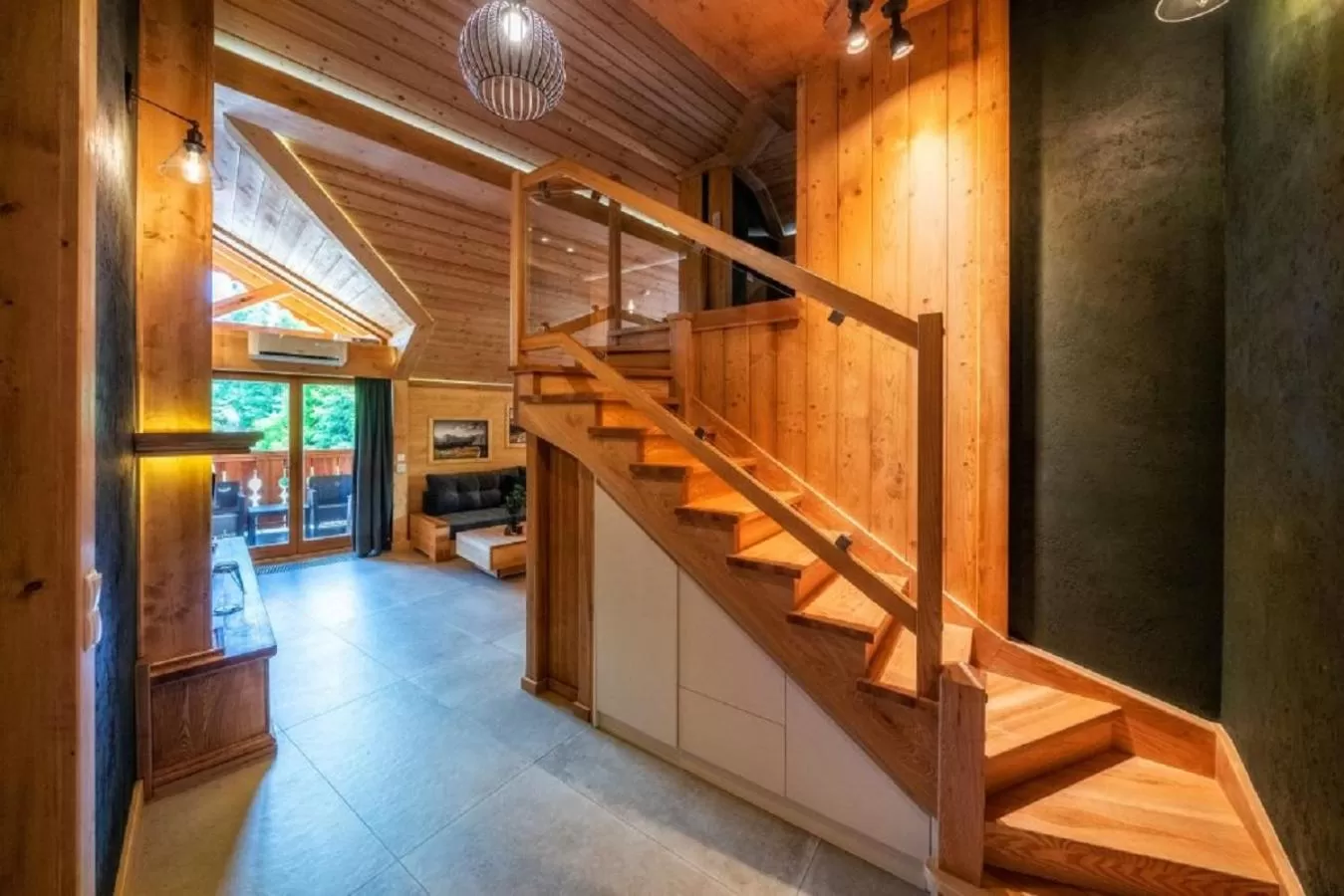 Living room in Aparthotel Giewont