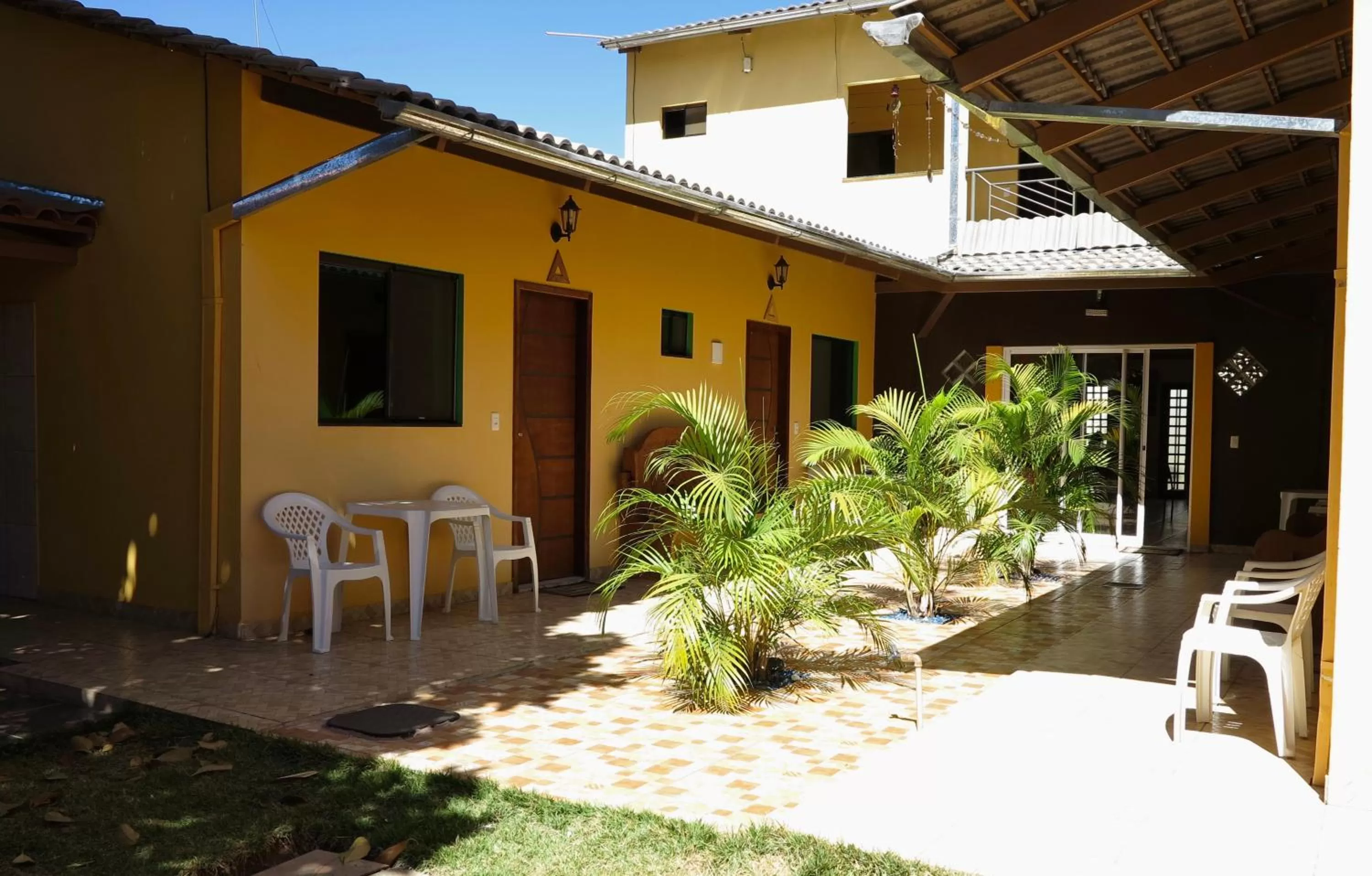 Patio in Pousada Corazao Sagradao