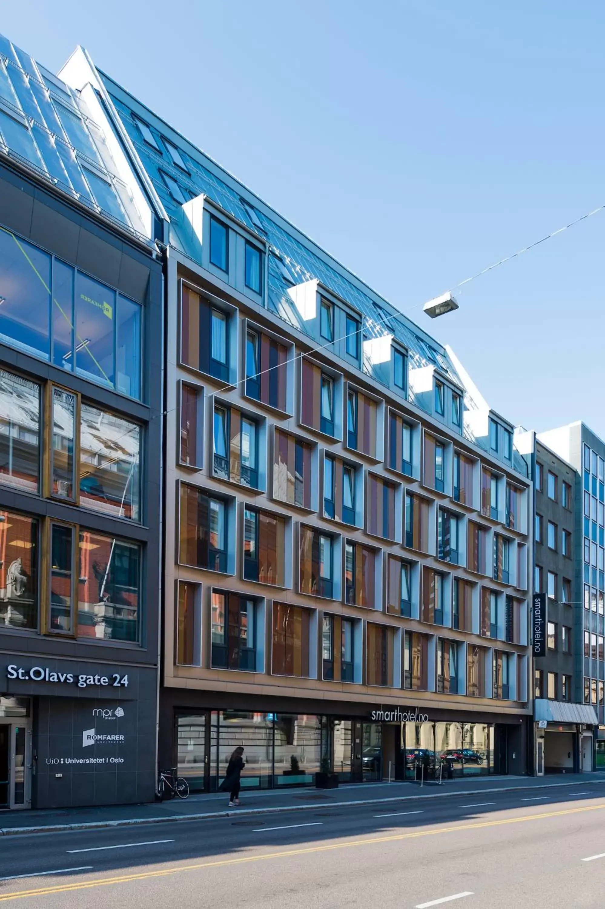 Facade/entrance, Property Building in Smarthotel Oslo