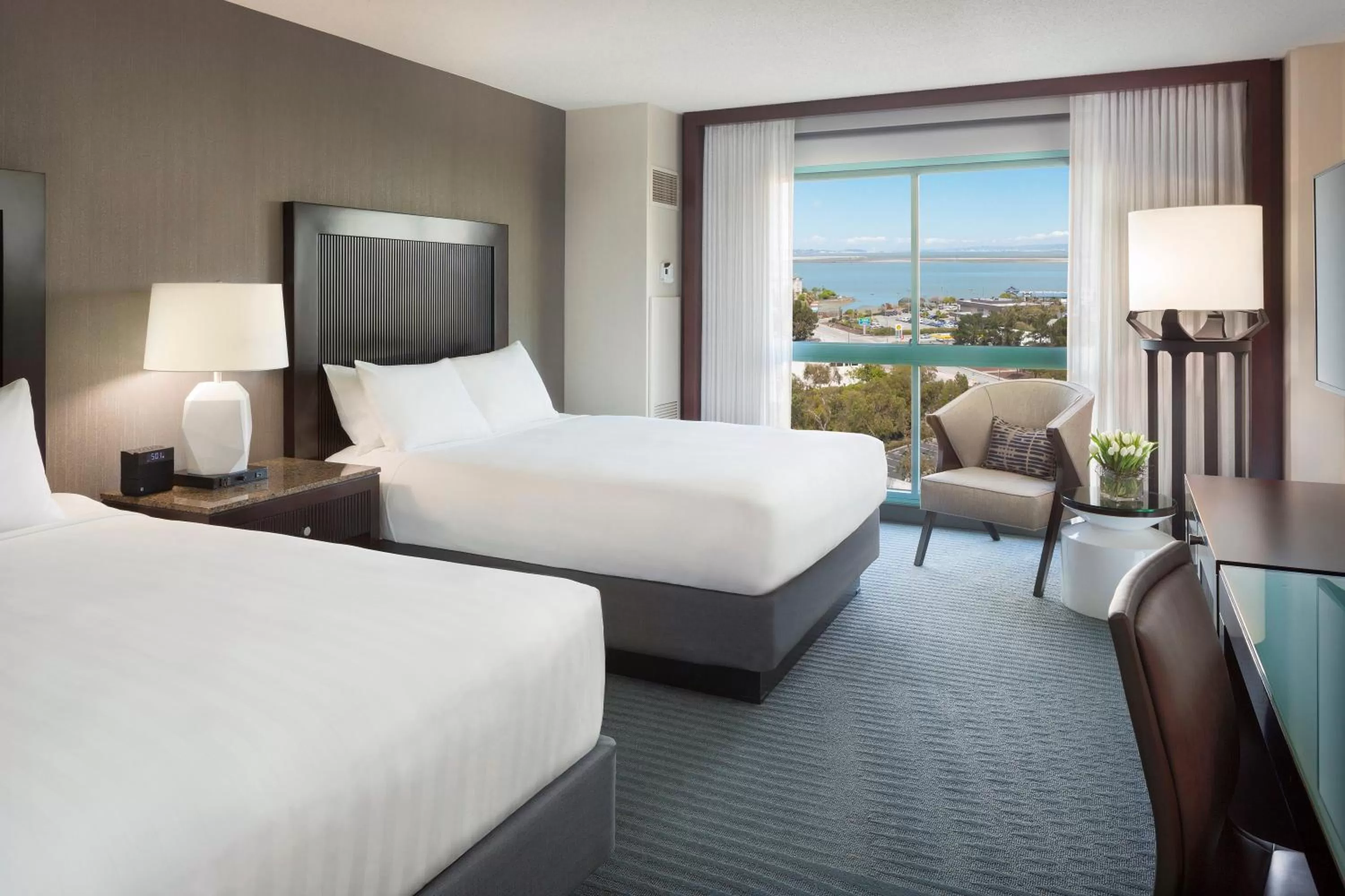 Queen Room with Two Queen Beds and Bay View  in Hyatt Regency San Francisco Airport