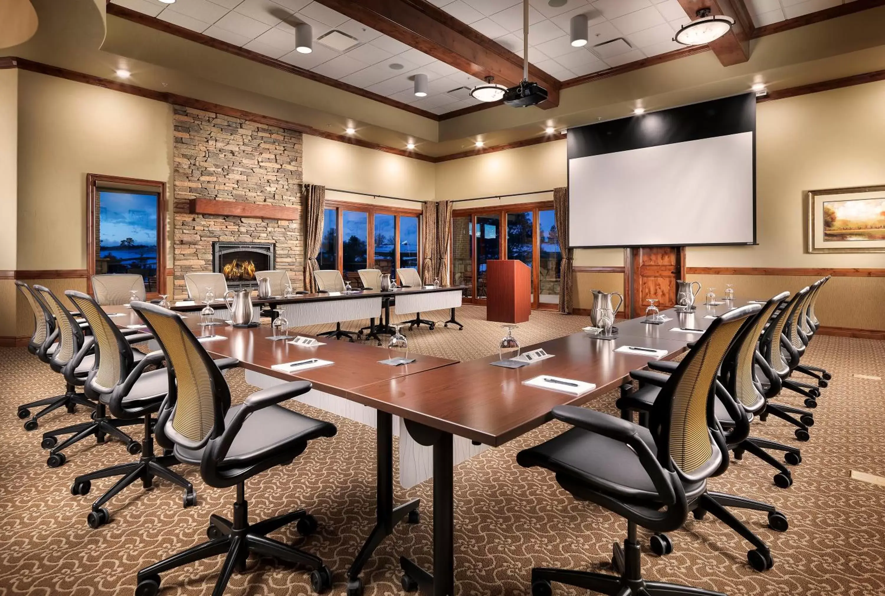 Meeting/conference room in The Lodge at Flying Horse