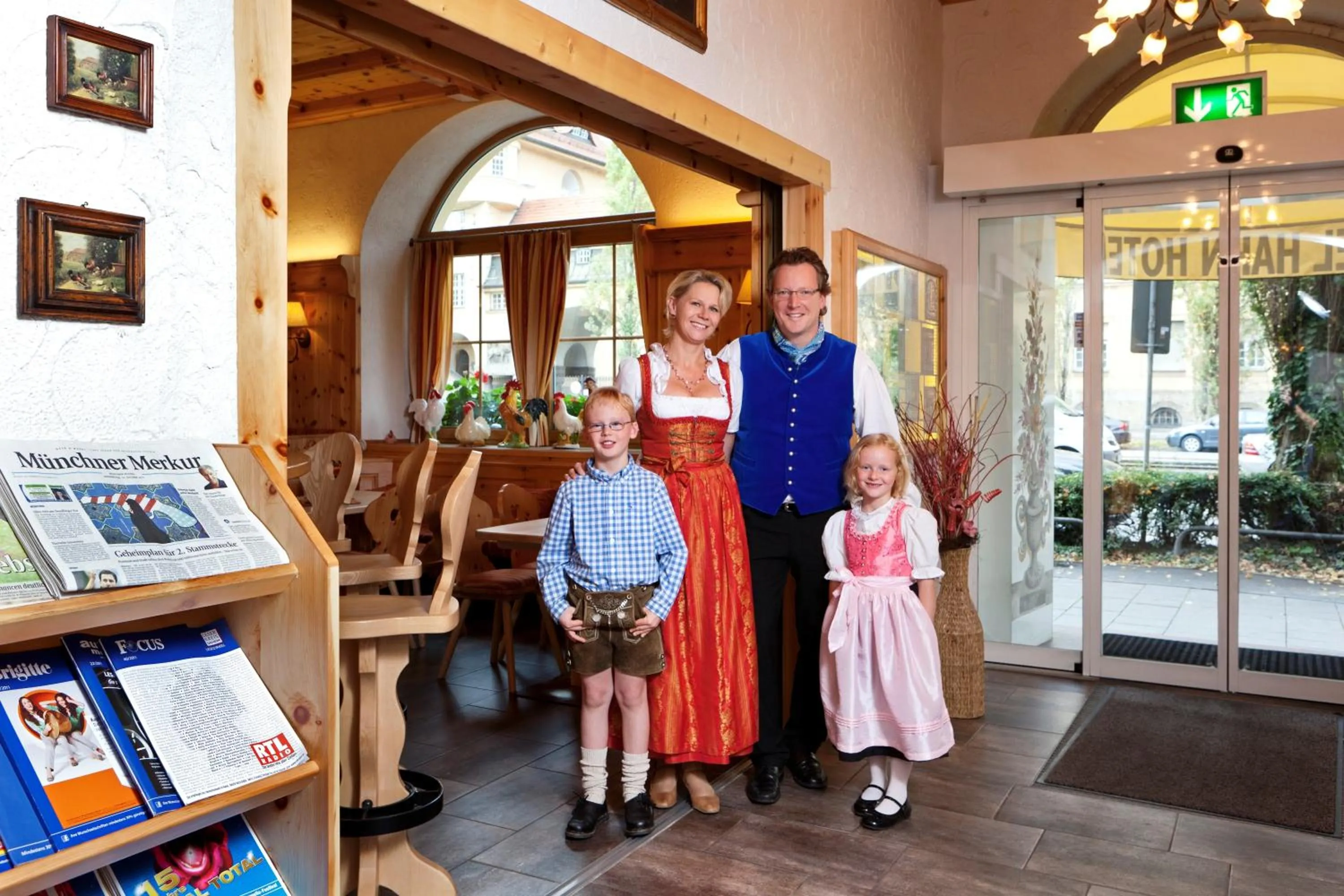 People in Hotel Hahn