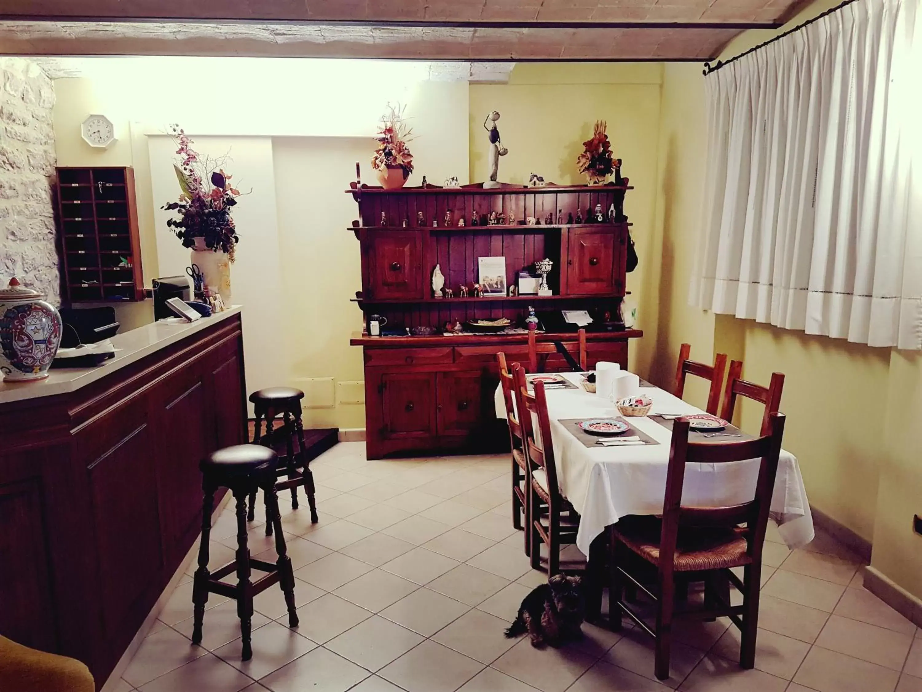 Lobby or reception, Restaurant/Places to Eat in Hotel Ponte San Vittorino