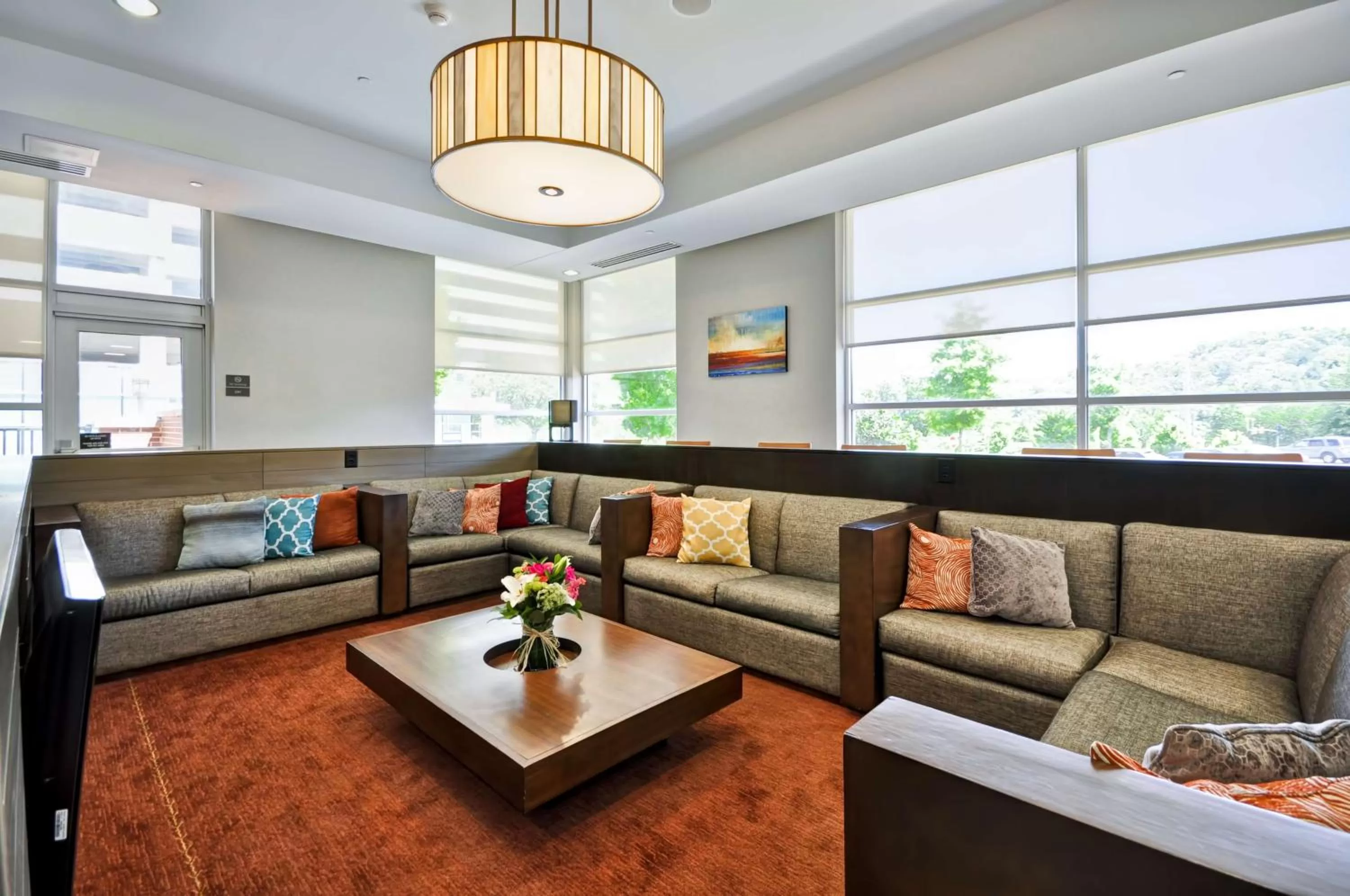Lobby or reception in Hyatt House Atlanta Cobb Galleria