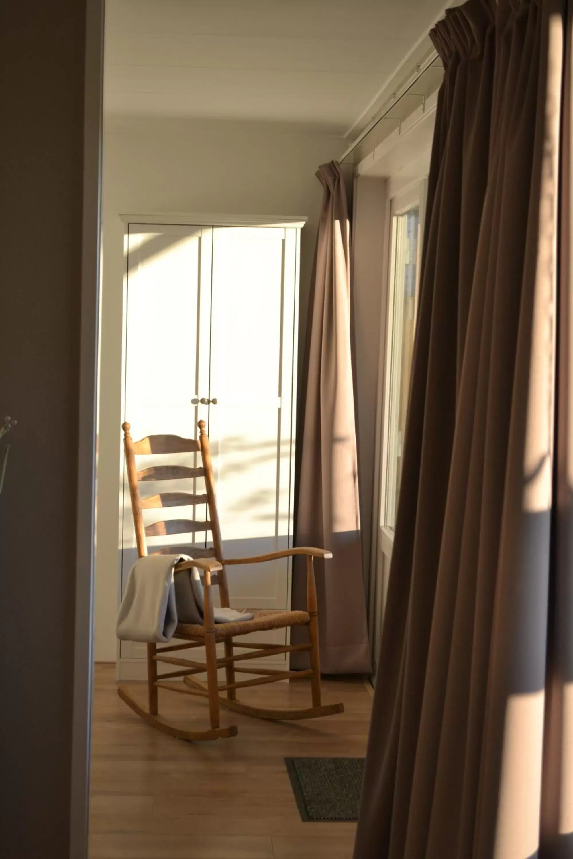 Bedroom, Balcony/Terrace in Bed & Breakfast Boszicht Leeuwarden