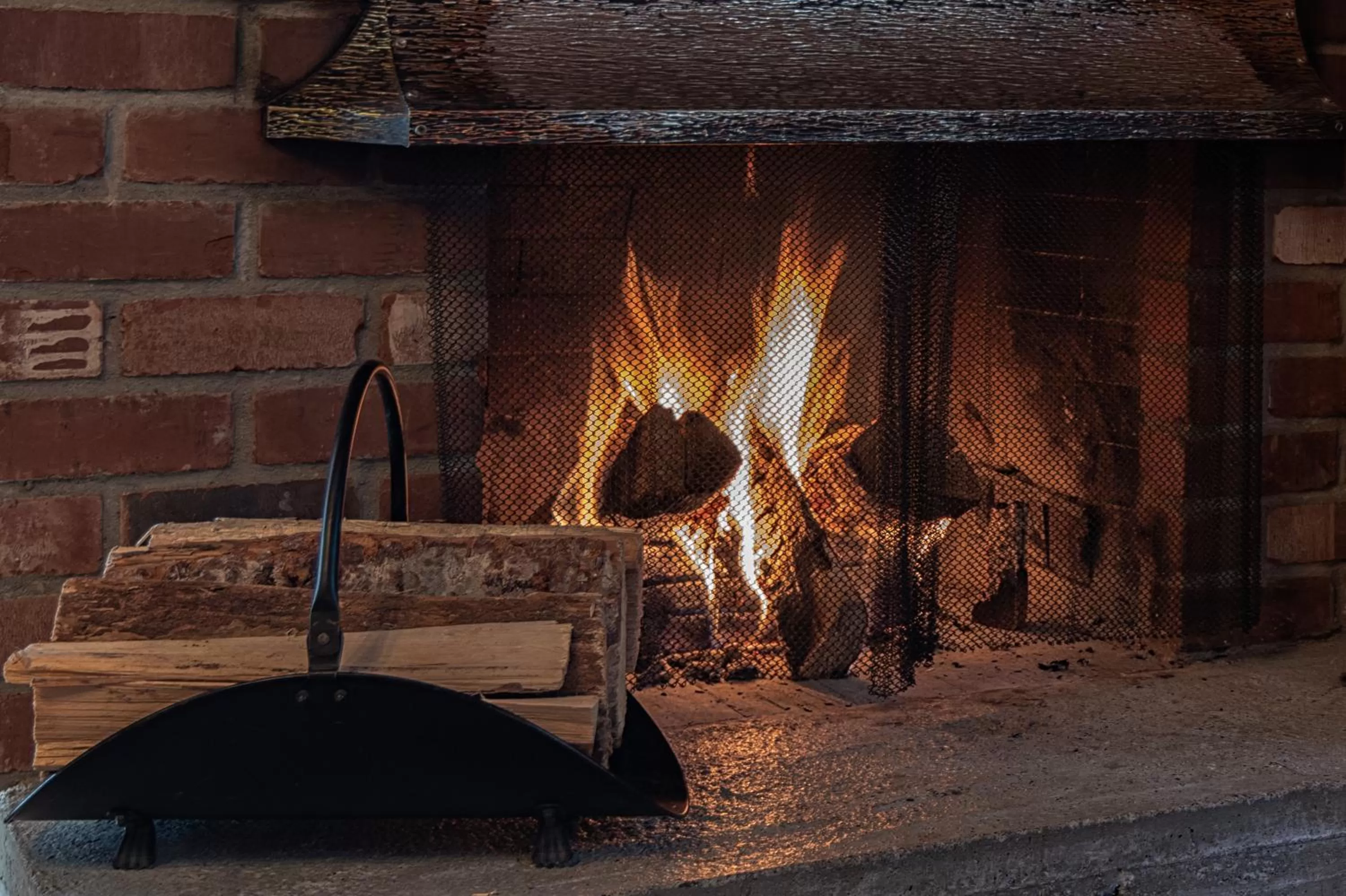 Living room in Cusheon Lake Resort