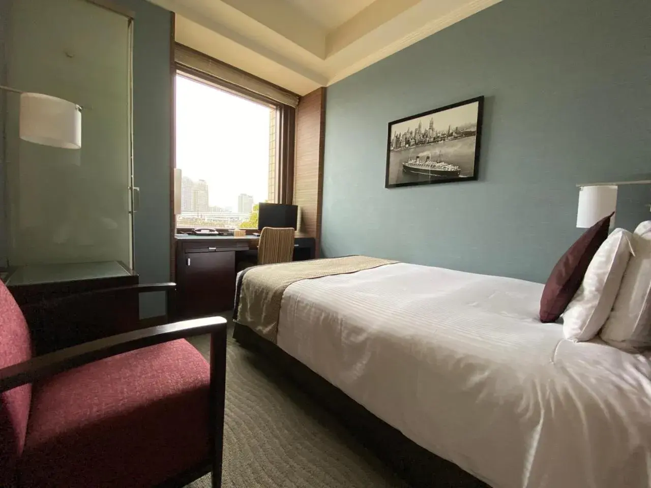 Bed in Hotel Trusty Tokyo Bayside Bed in Hotel Trusty Tokyo Bayside