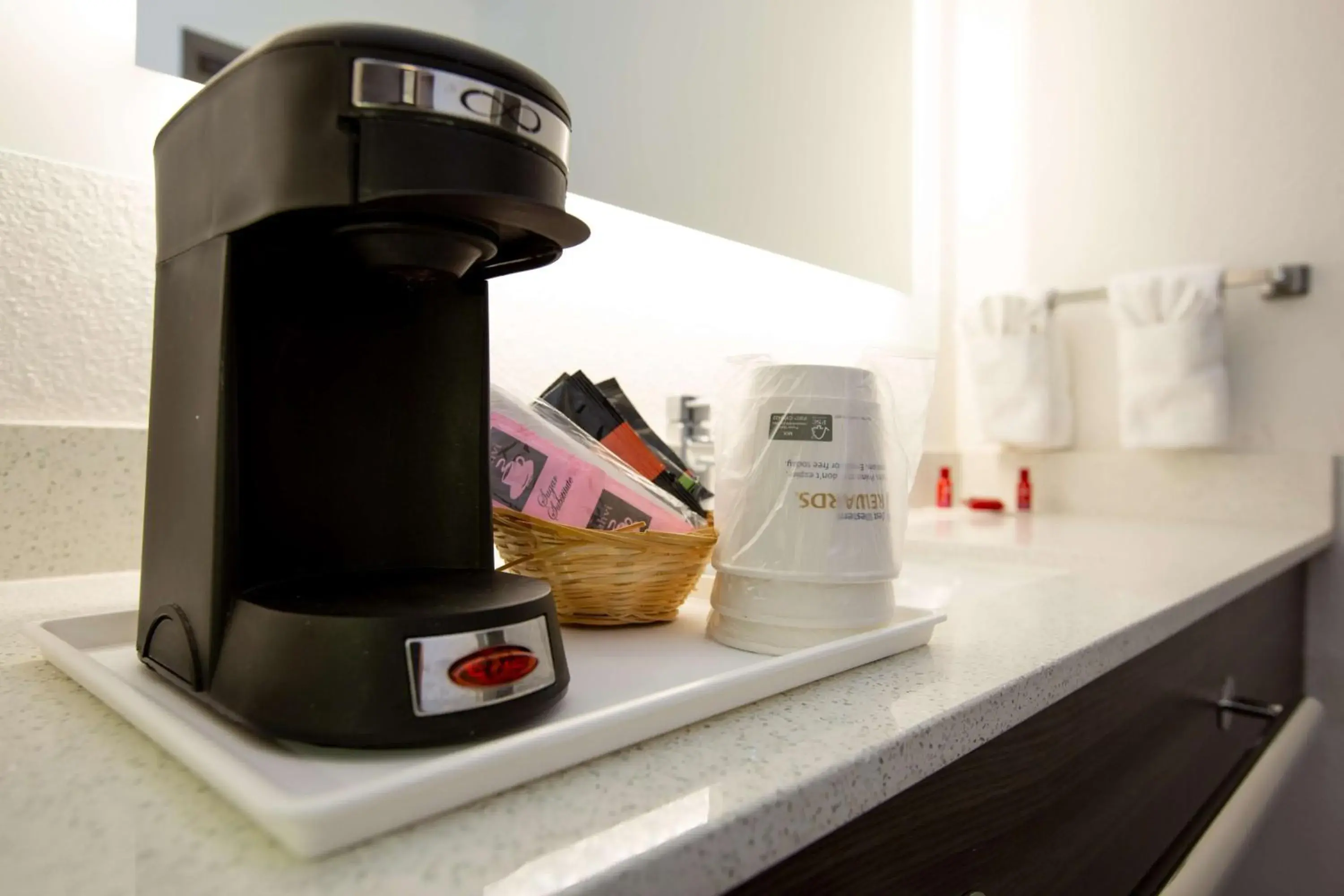 Coffee/tea facilities in SureStay Hotel by Best Western Seaside Monterey