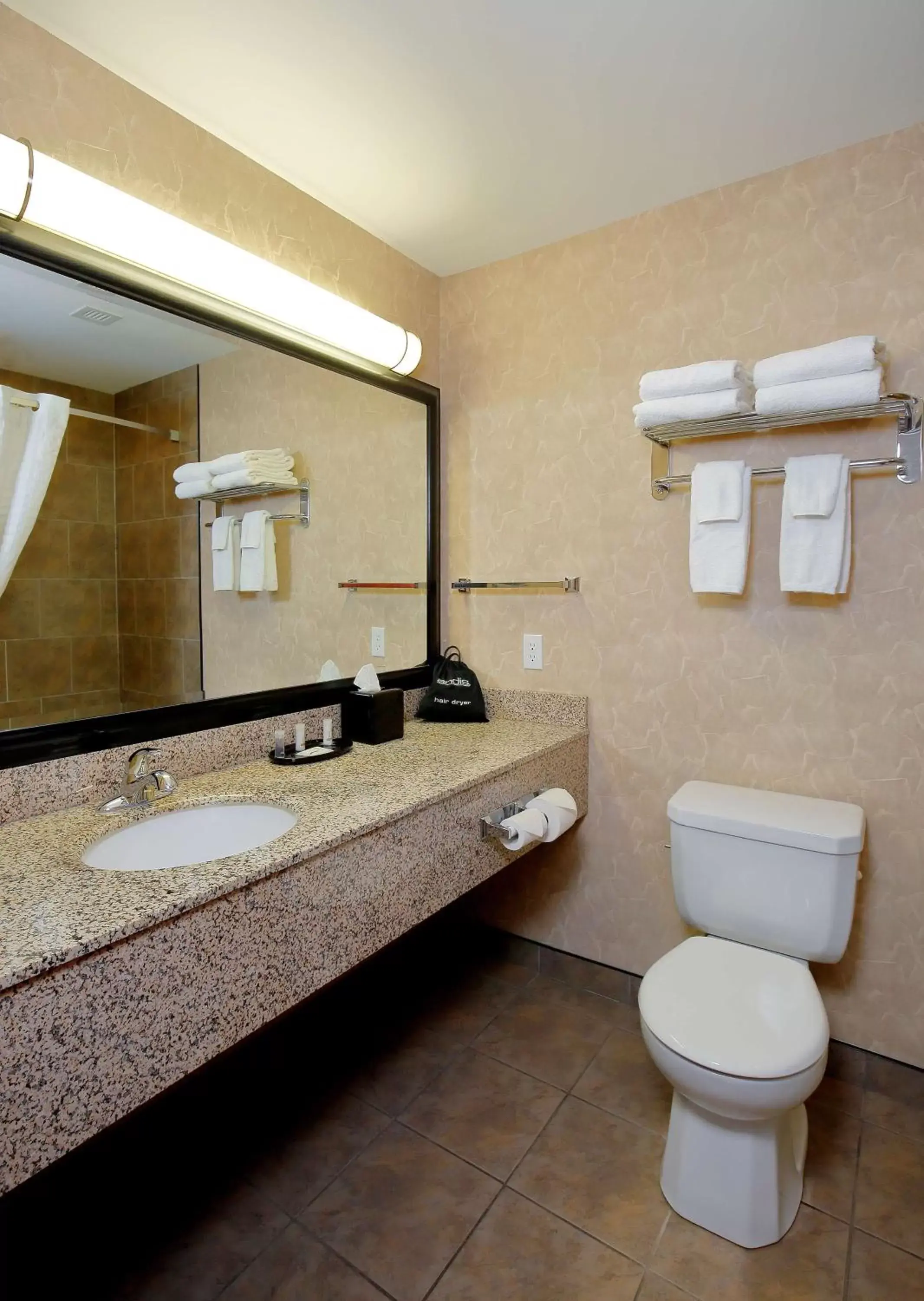 Bathroom in Best Western Blairmore