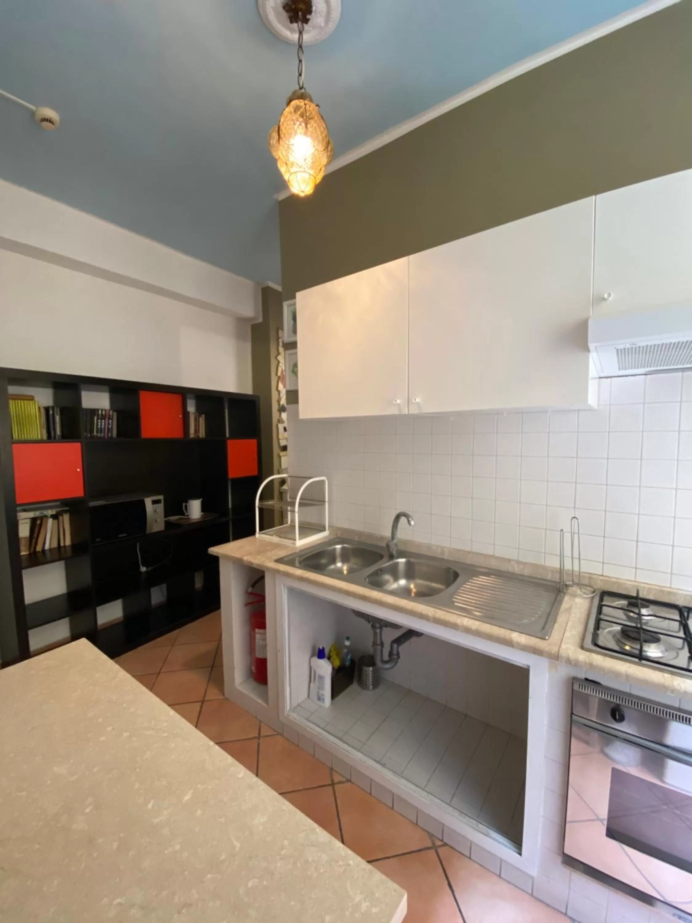 Kitchen or kitchenette in Hotel Europeo Napoli