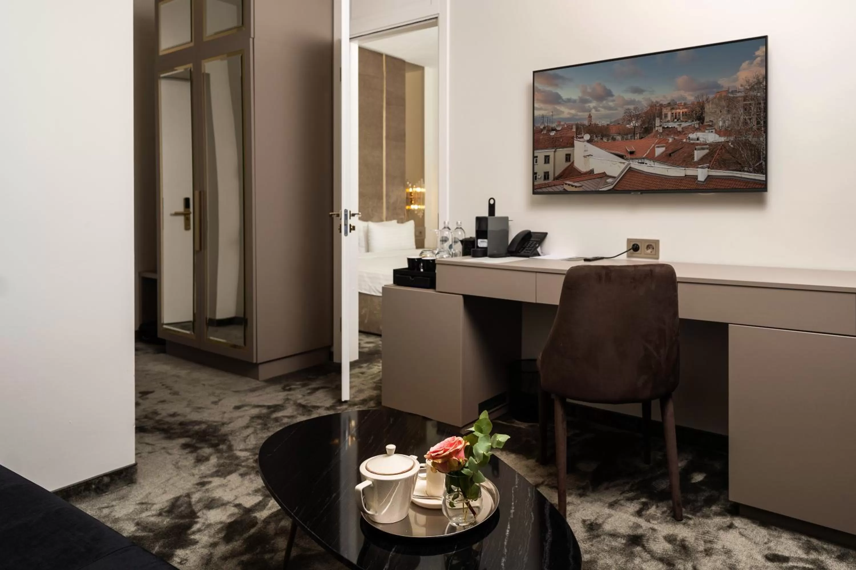 Living room in St Palace Hotel