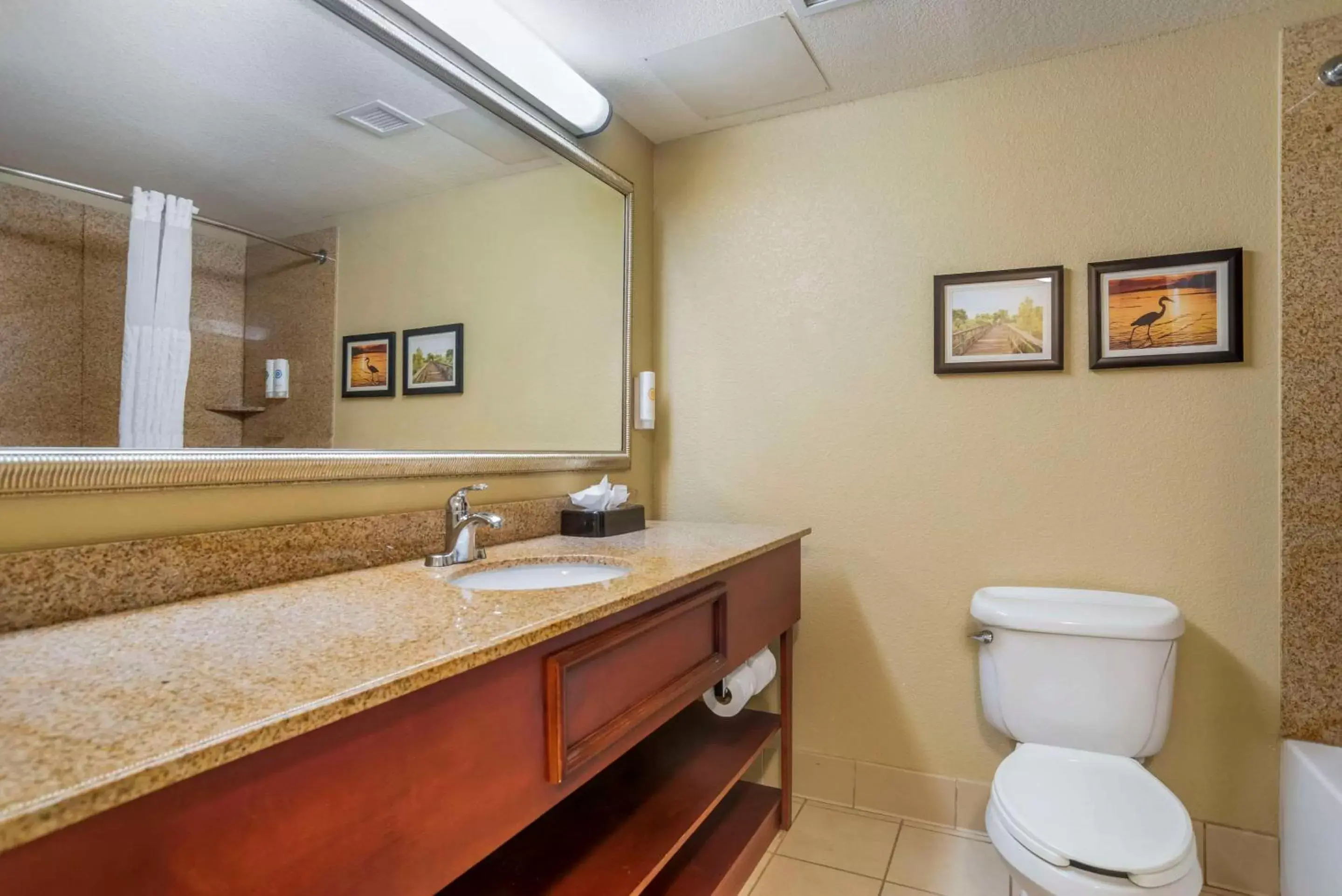 Bedroom, Bathroom in Comfort Inn & Suites Mobile near Eastern Shore Centre