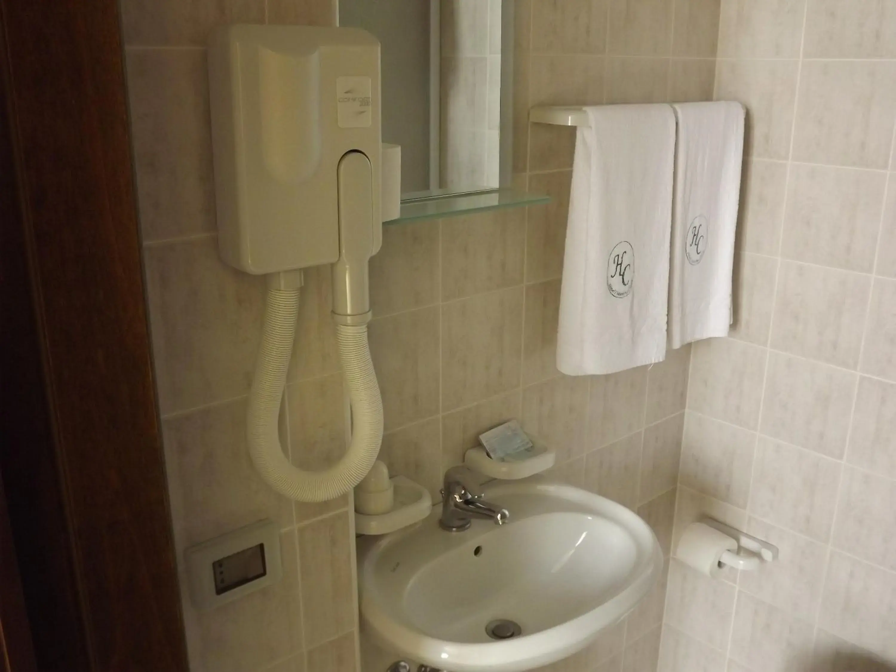 Bathroom in Hotel Columbia
