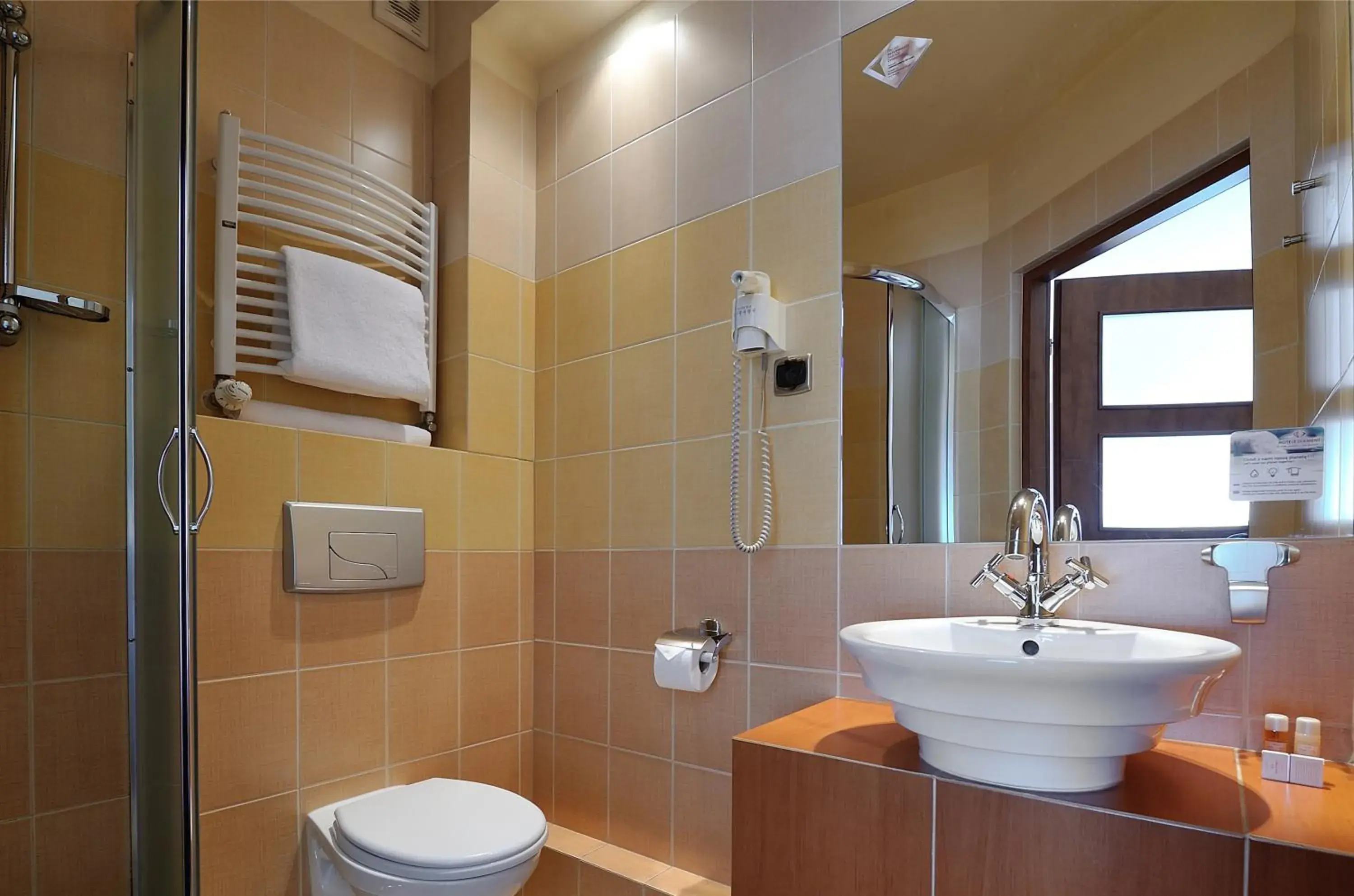 Shower, Bathroom in Hotel Diament Vacanza Katowice - Siemianowice