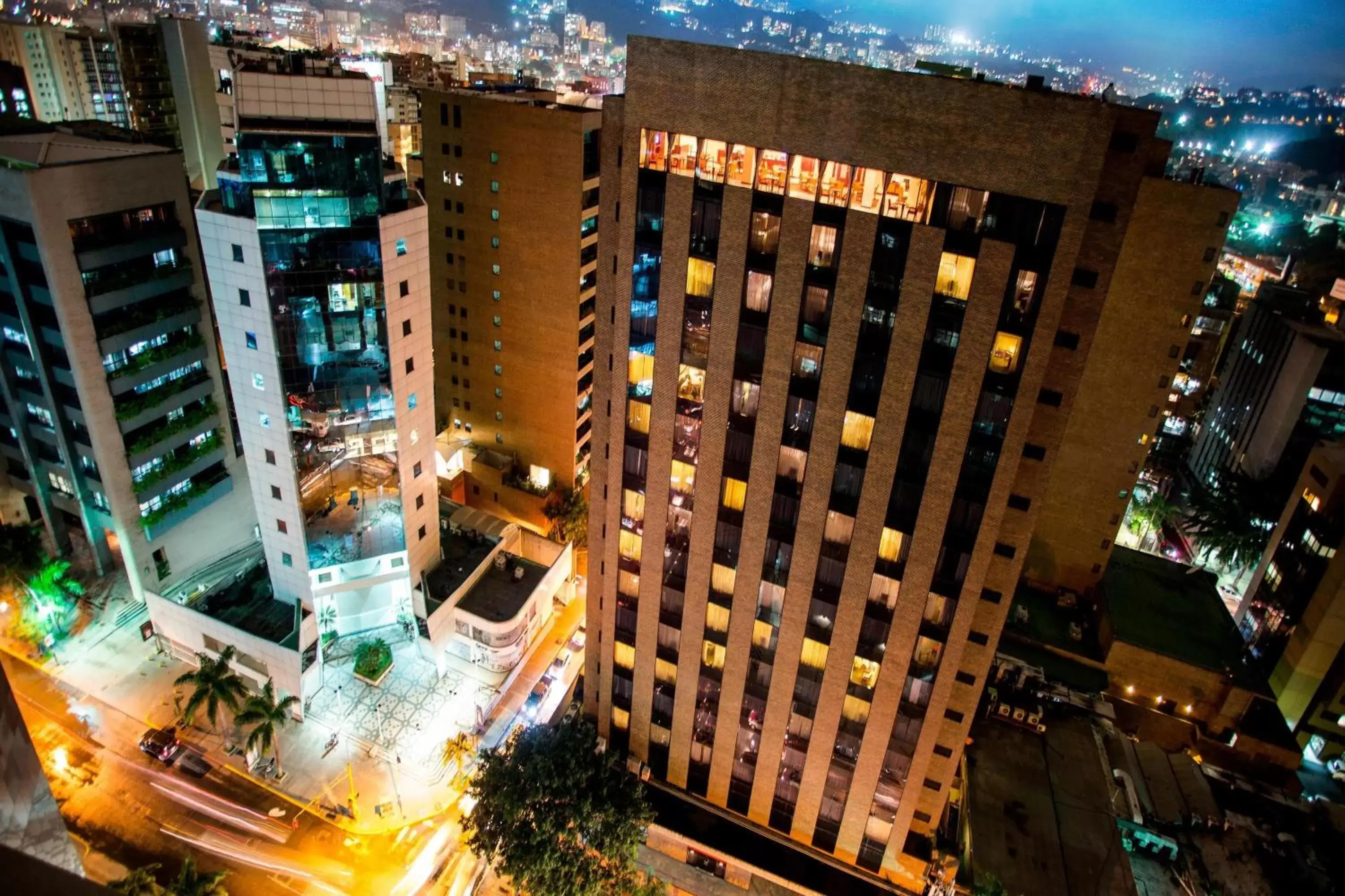 Property building, Bird's-eye View in JW Marriott Caracas