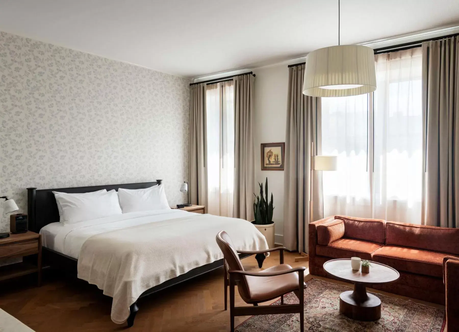 Bed in The Quoin Hotel Bed in The Quoin Hotel