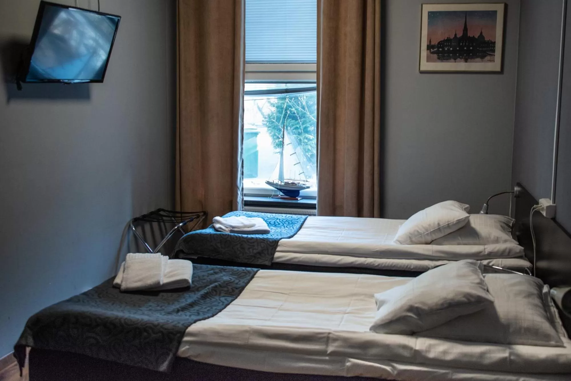 Bedroom, Bed in Reimersholme Hotel