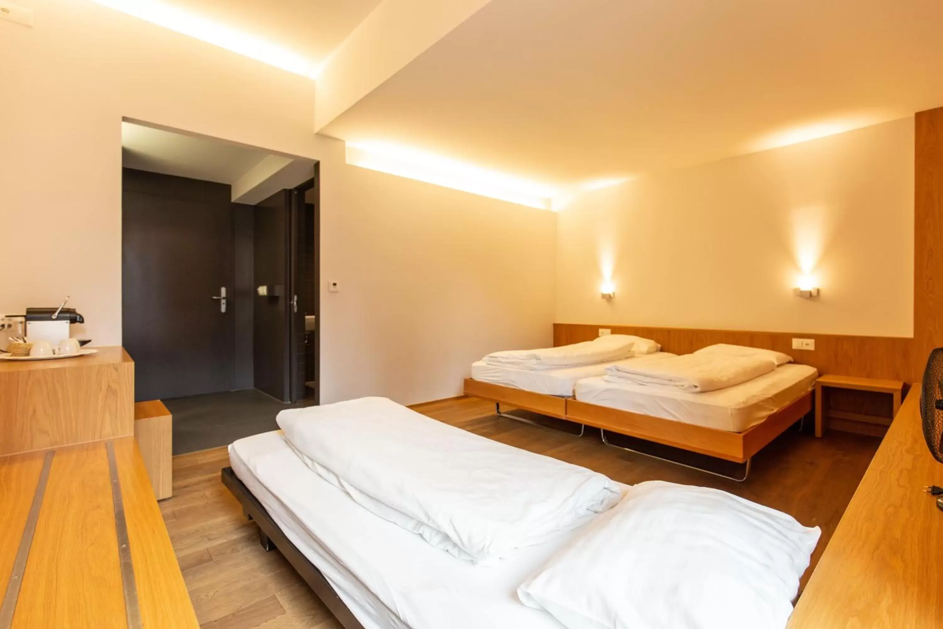 Bed in Hotel & Lounge by Hyve Basel SBB