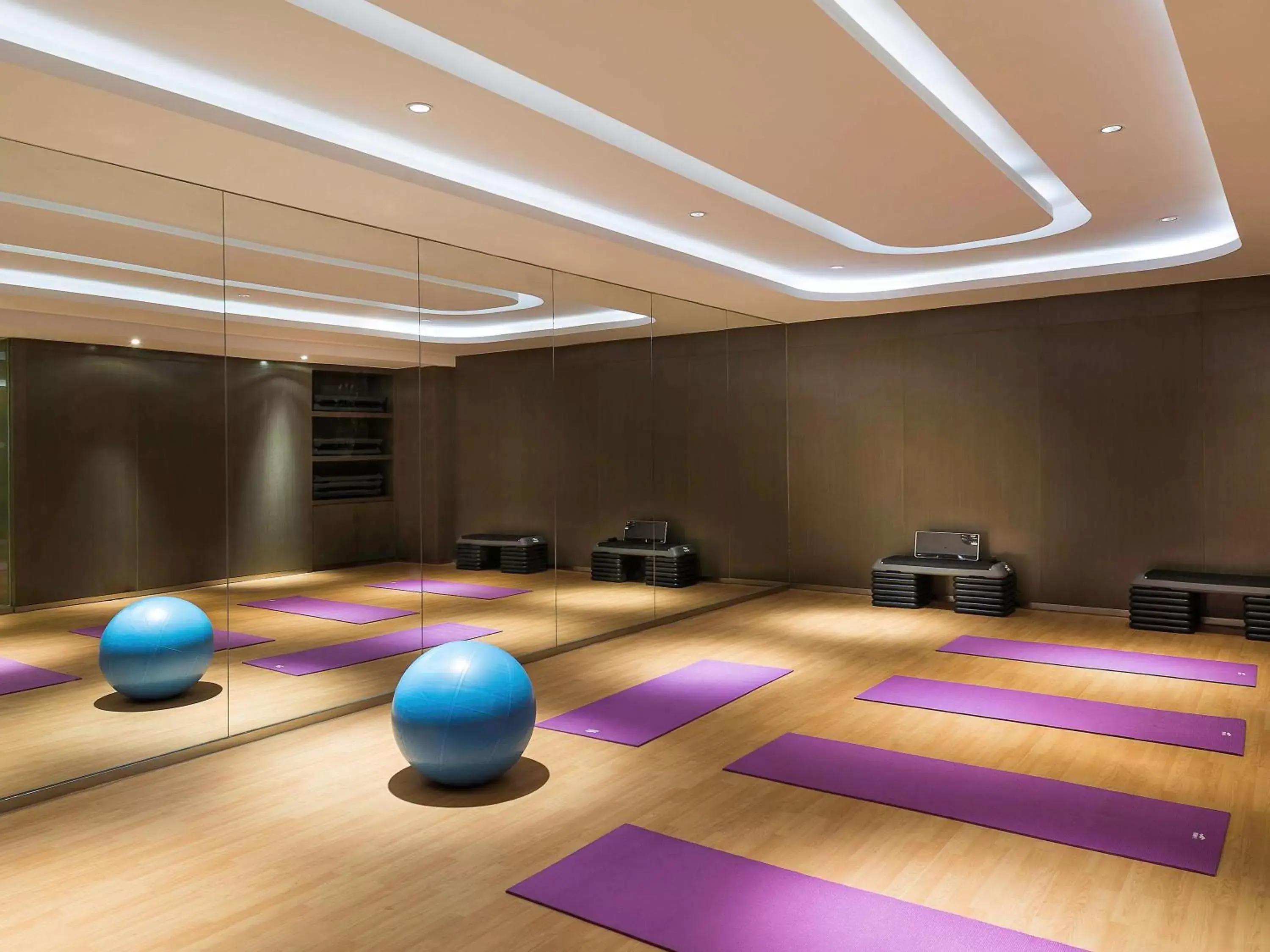 Fitness centre/facilities in Pullman Nanjing Lukou Airport