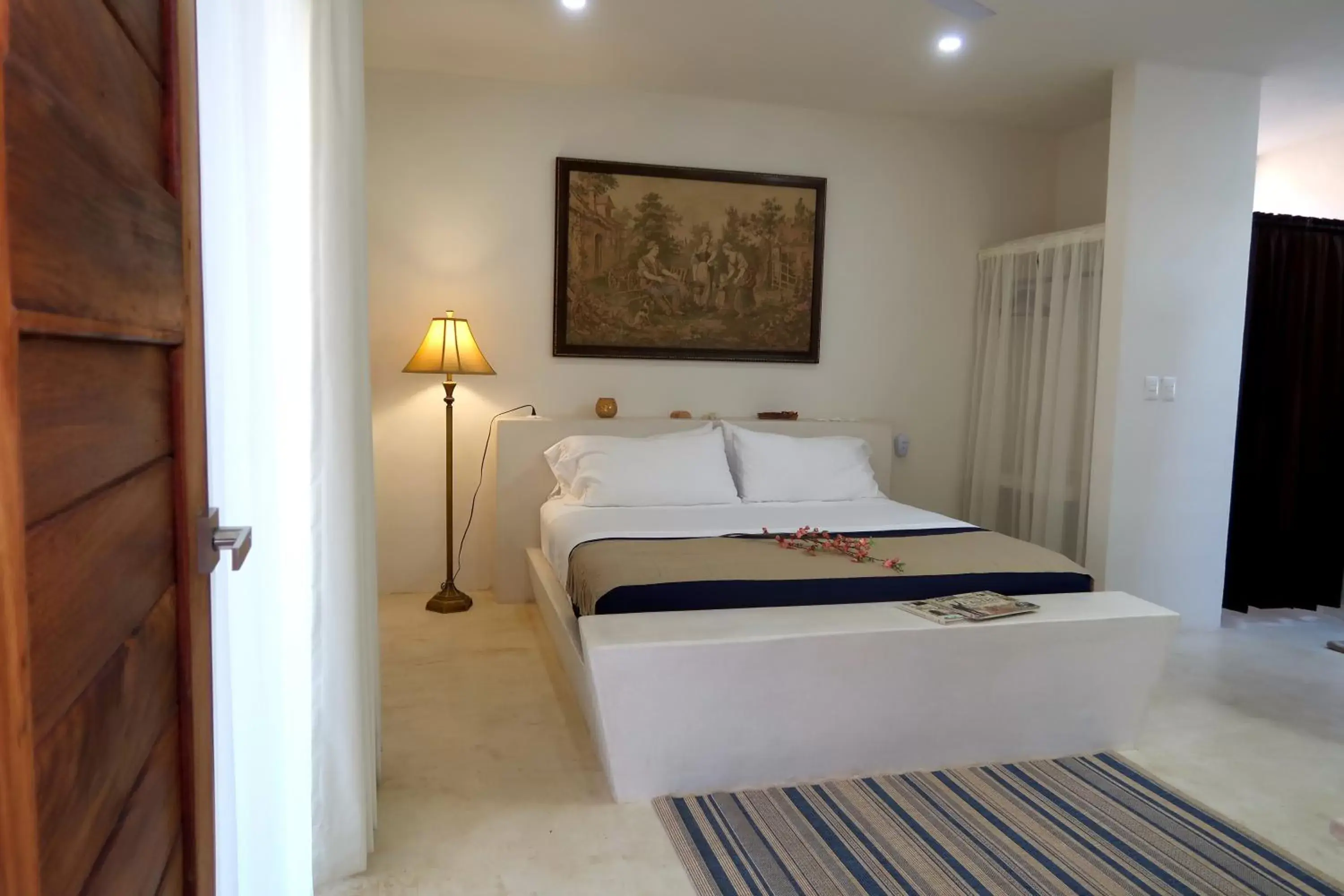 Bedroom, Bed in Hotel Casa de Campo Conkal Merida