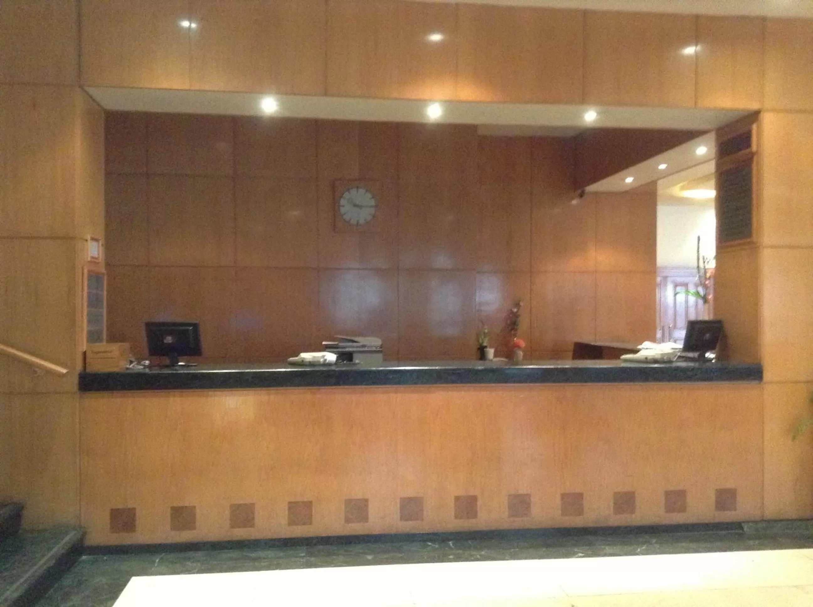 Lobby or reception in Hotel Sevilla