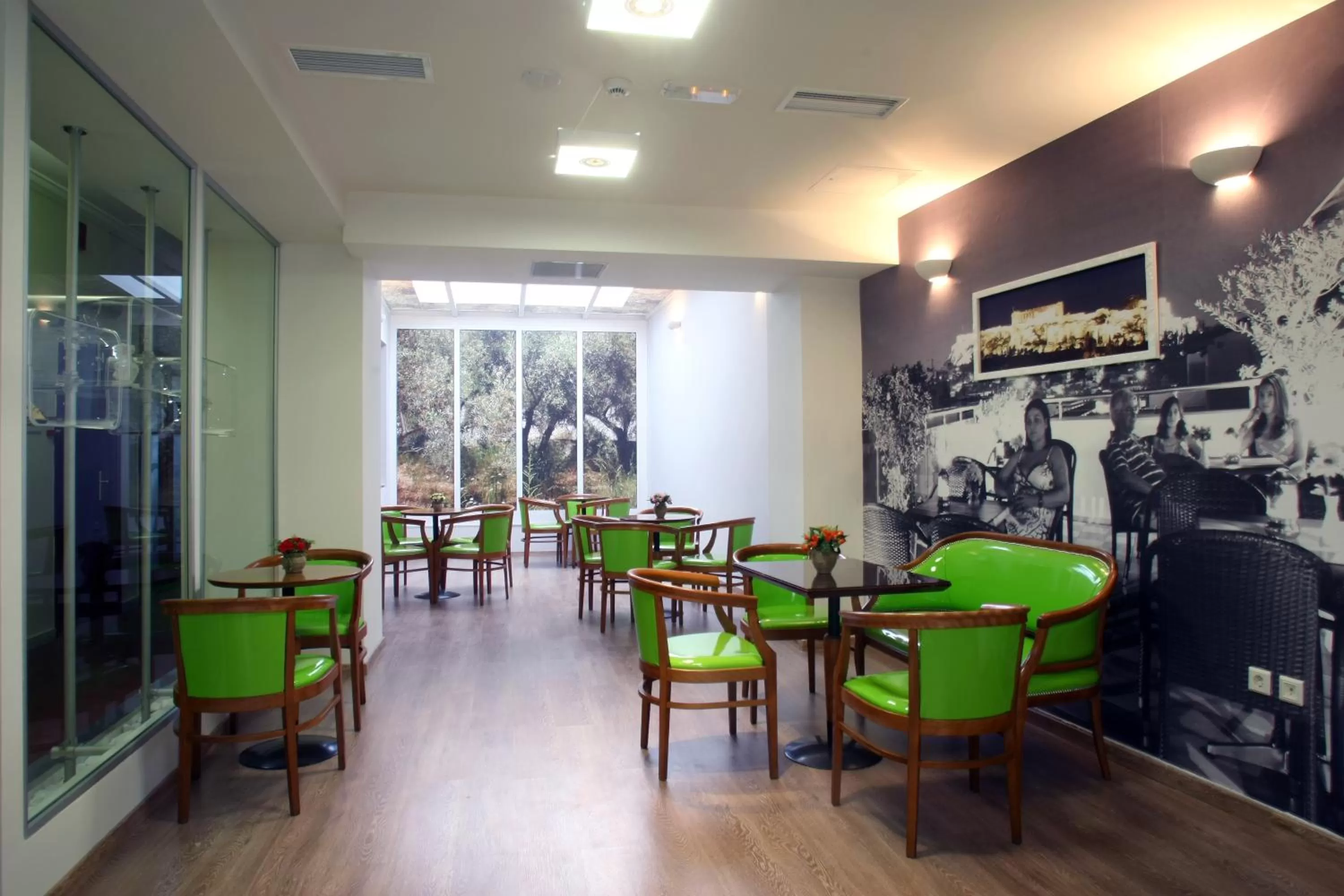 Living room in Attalos Hotel