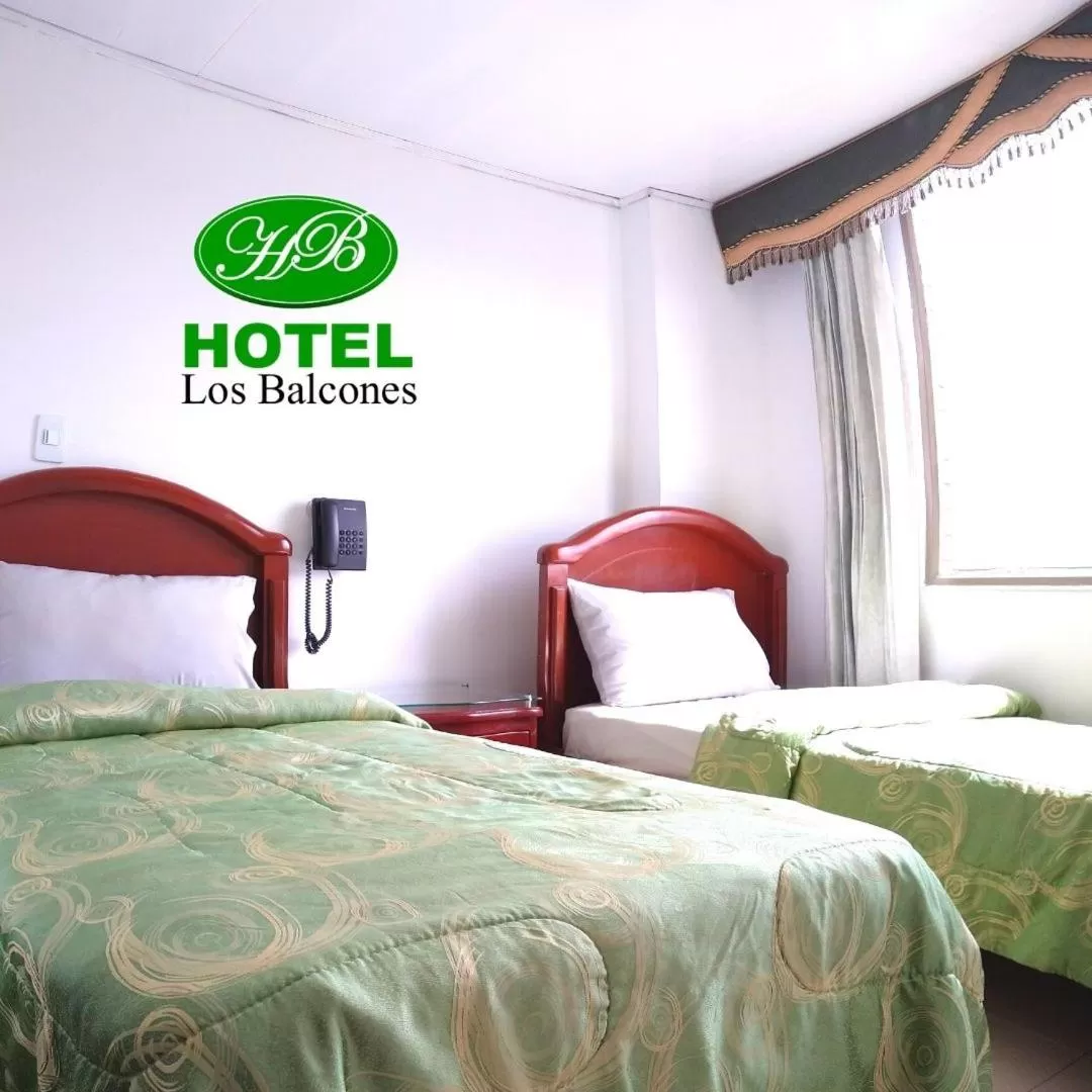 Bed in HOTEL LOS BALCONES