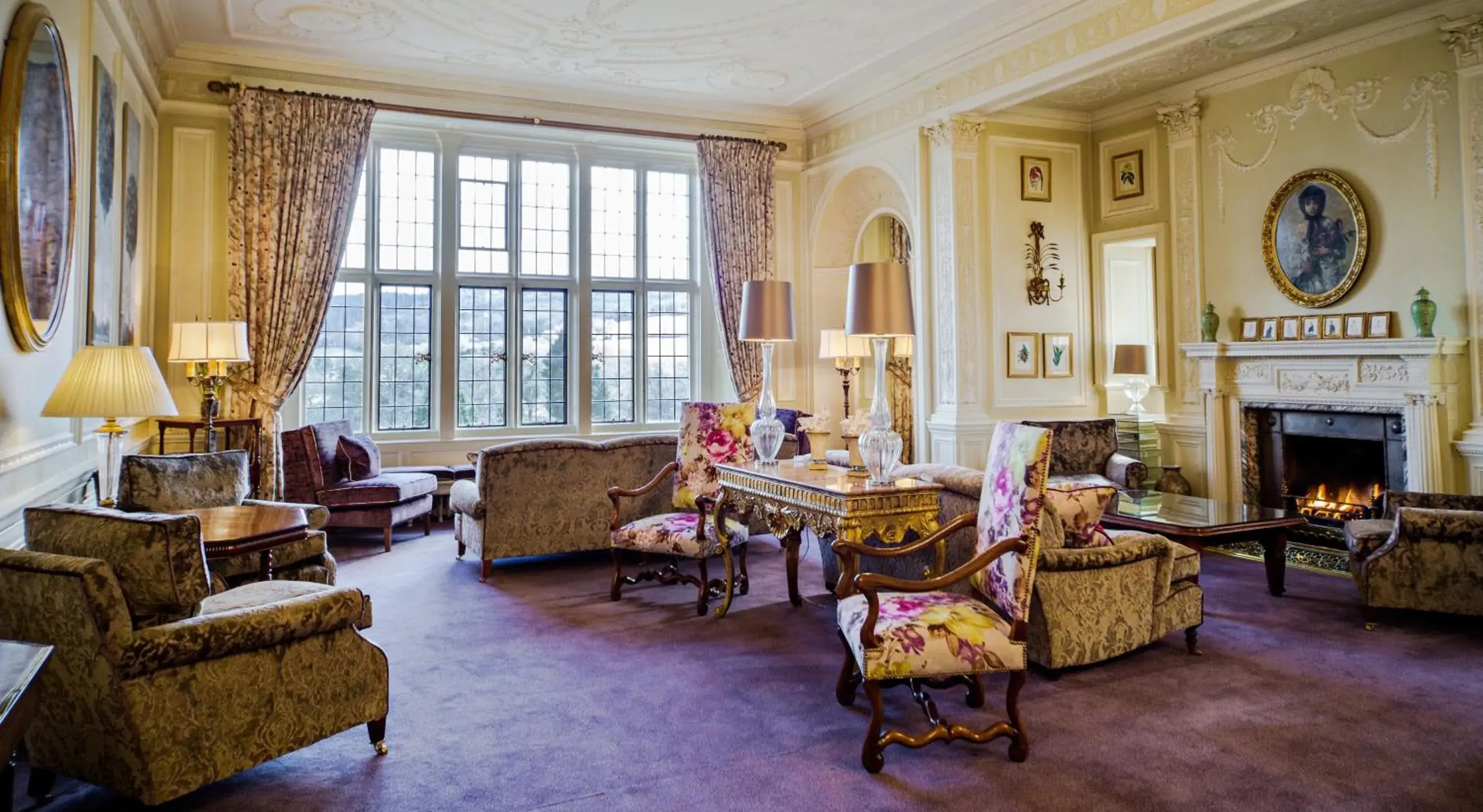 Lounge or bar in Bovey Castle